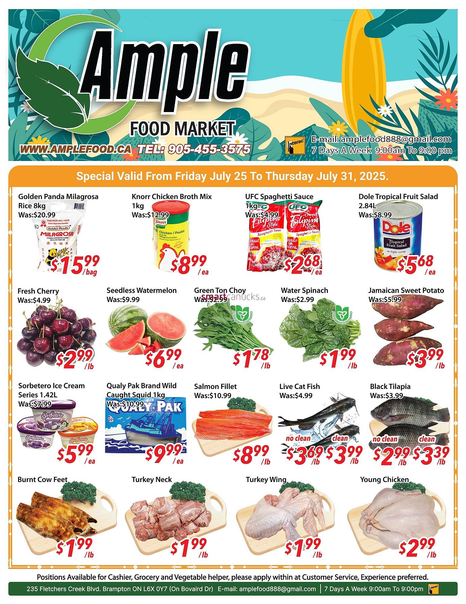 Ample Food Market flyer (2025-07-25 - 2025-07-31) | 1
