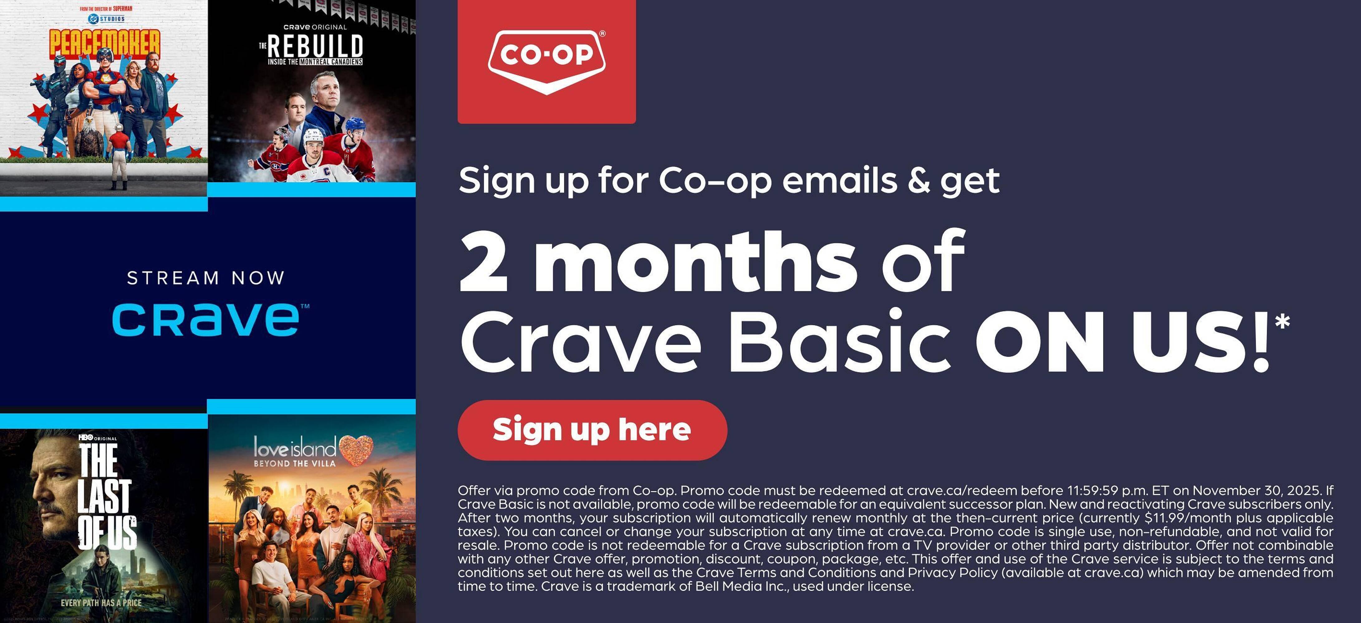Co-op flyer