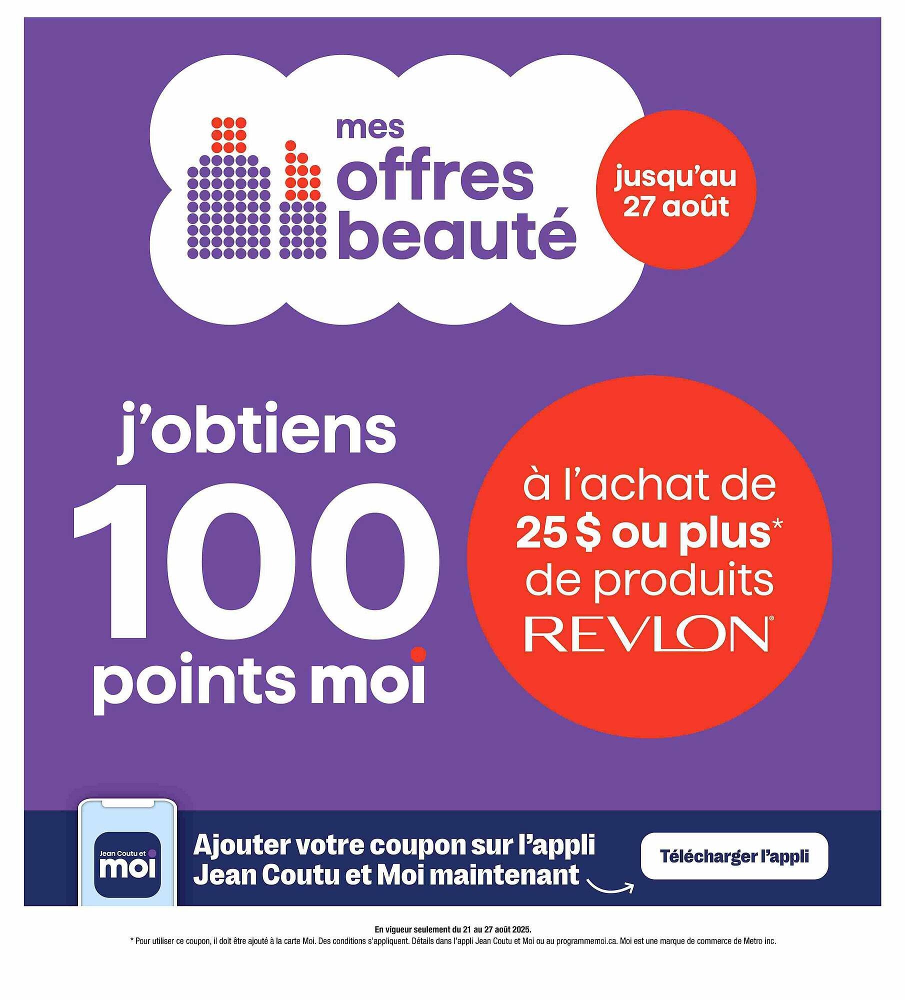 Jean Coutu flyer