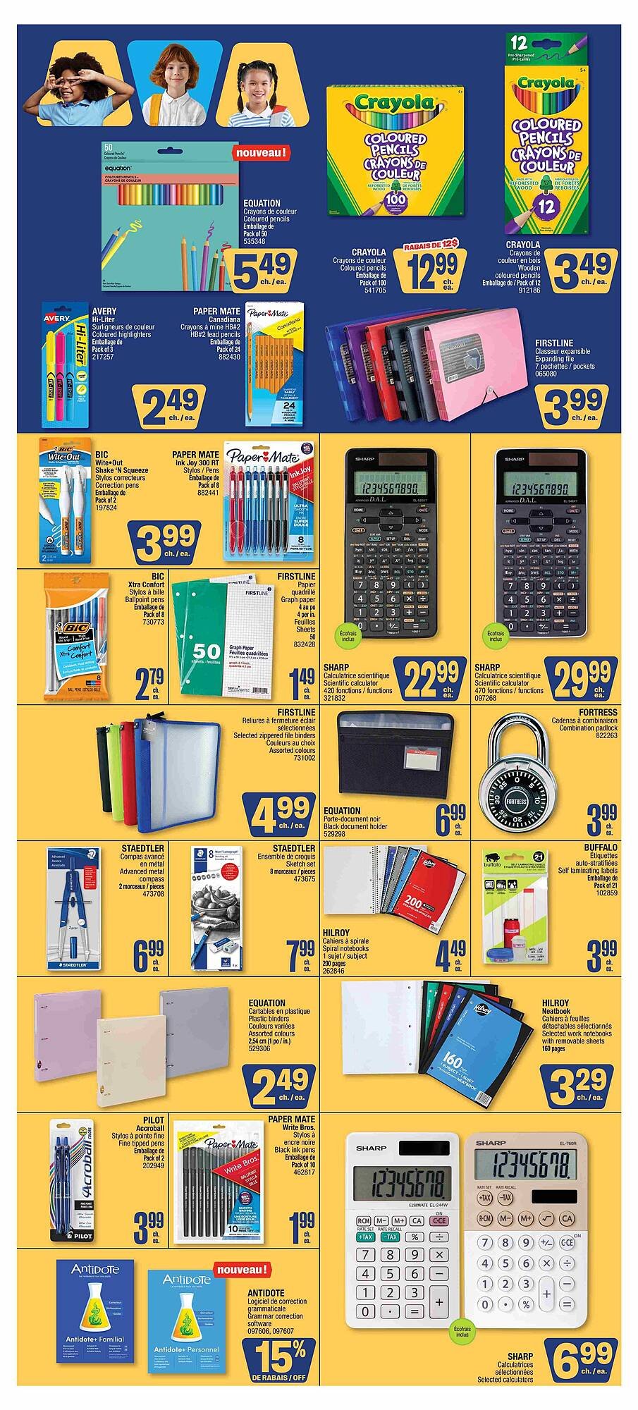 Jean Coutu flyer