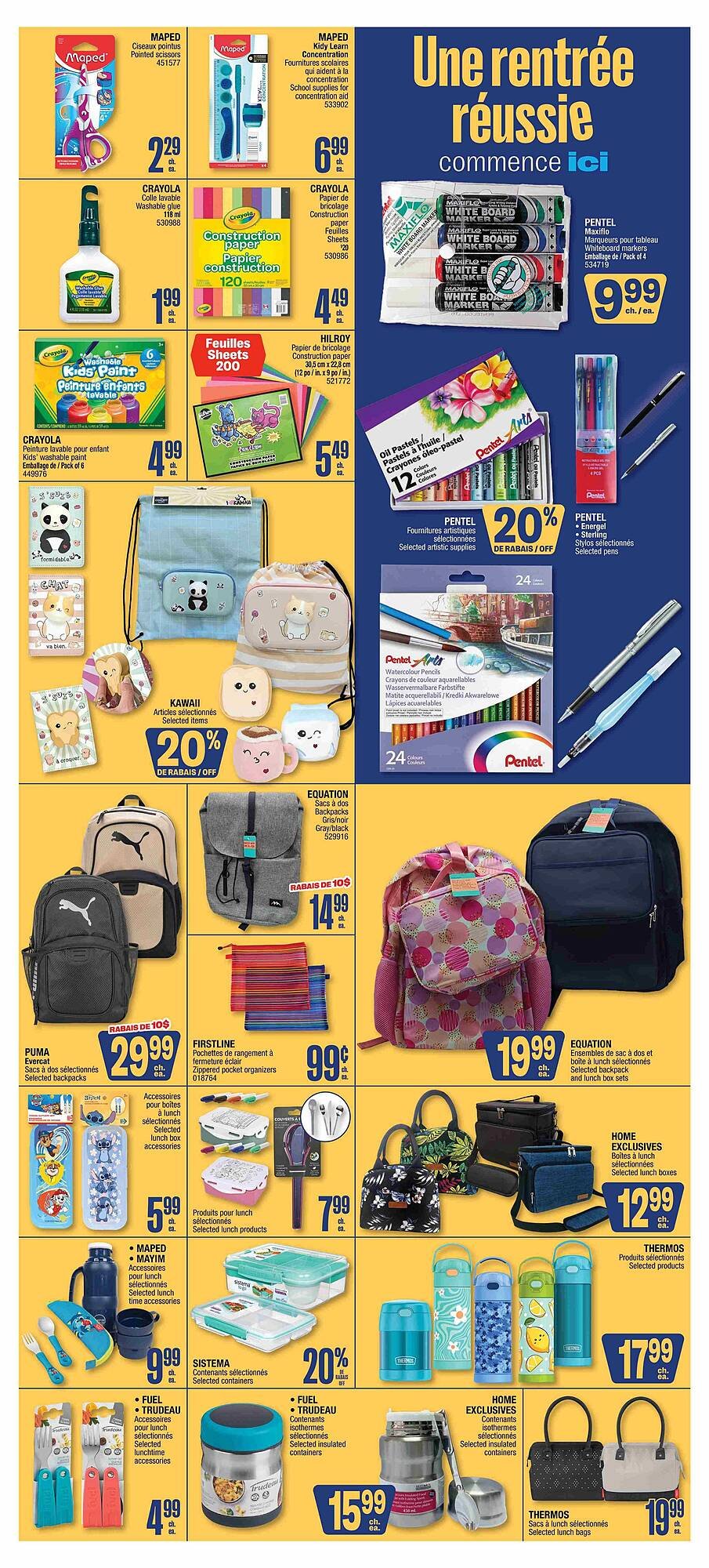 Jean Coutu flyer
