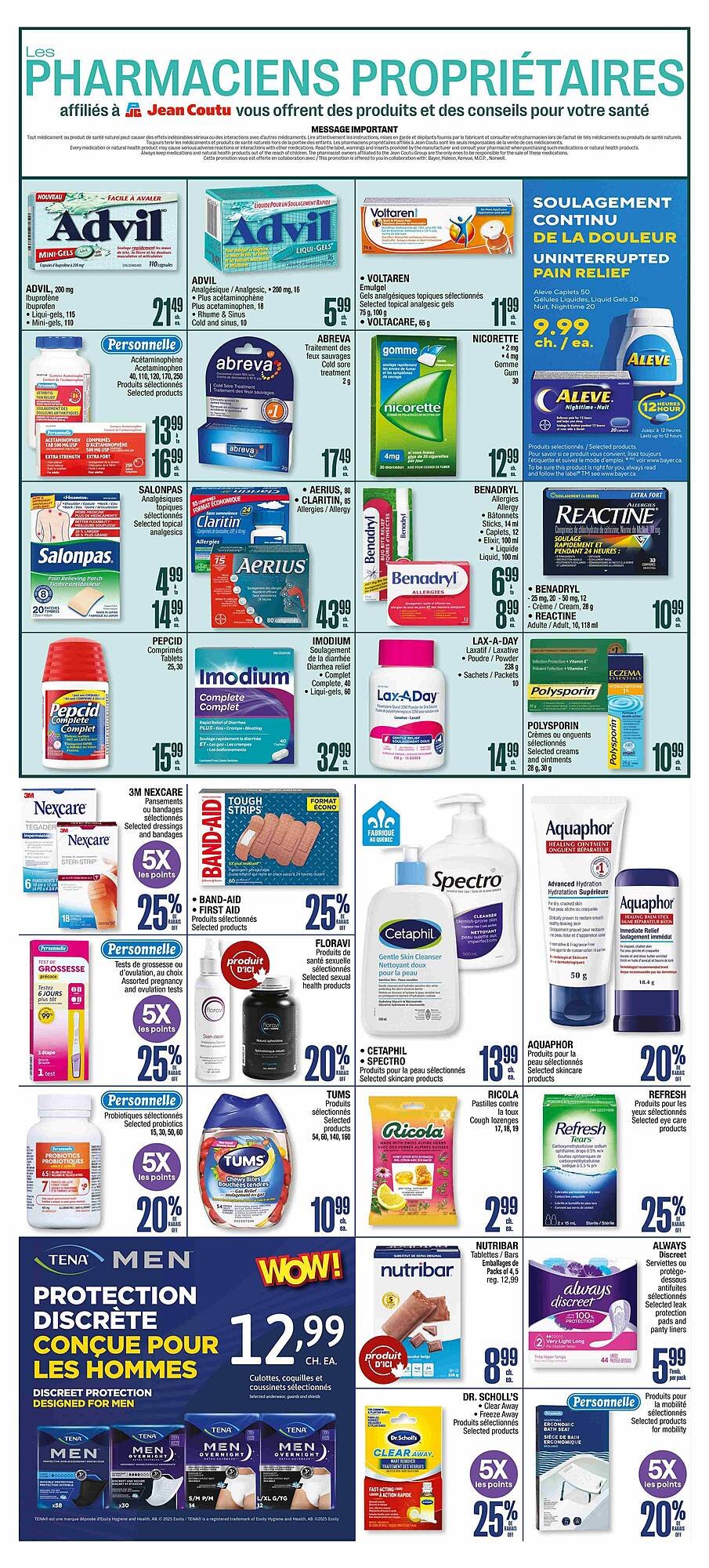 Jean Coutu flyer