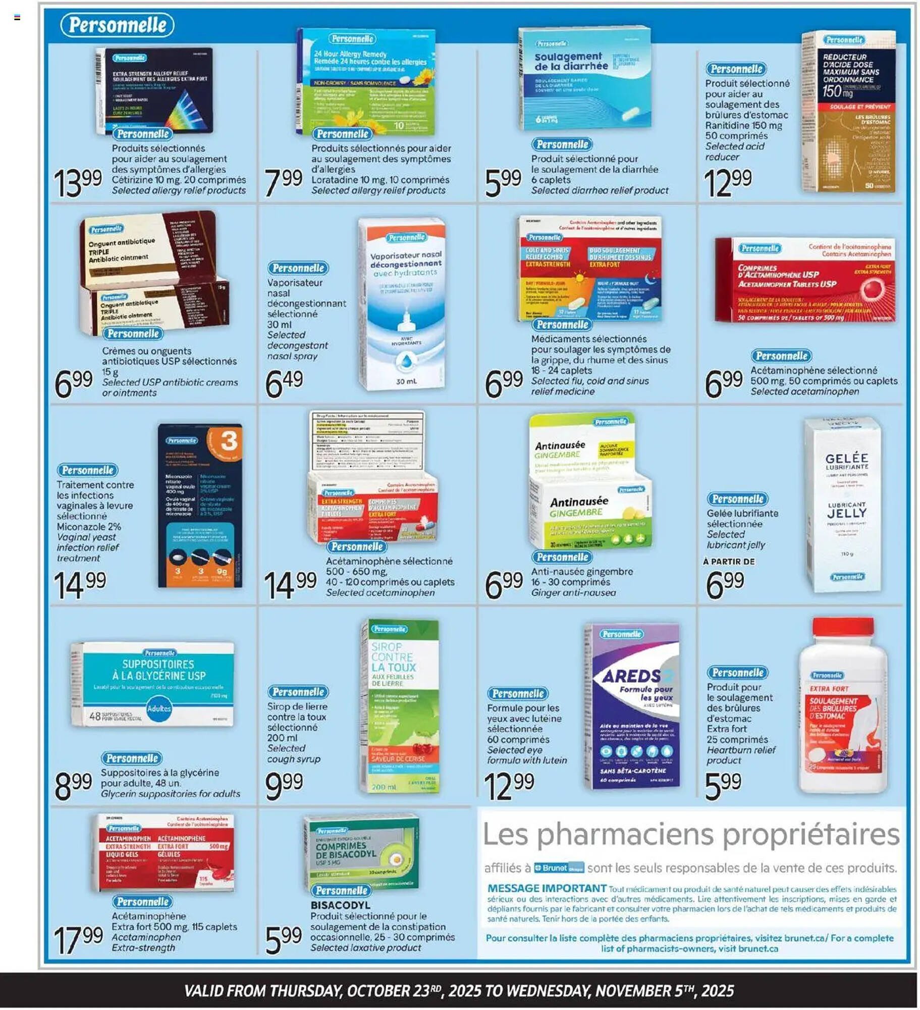 Brunet flyer (2025-10-23 - 2025-11-05) | 3