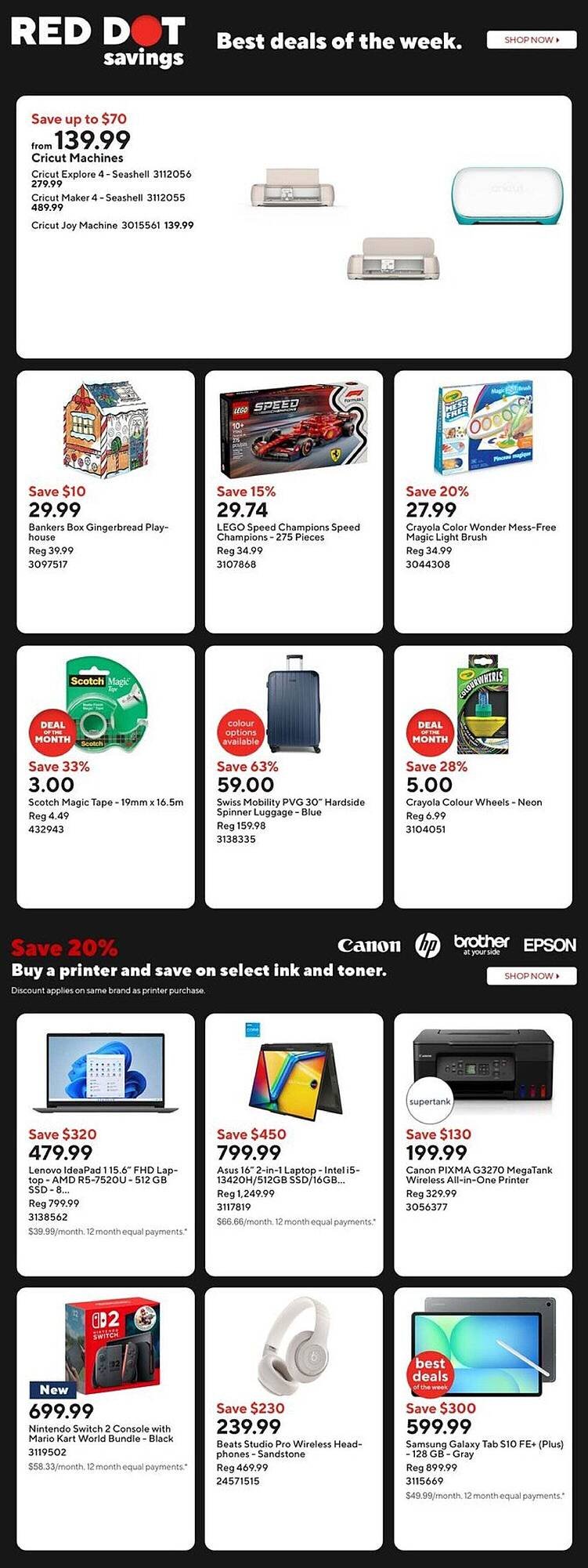 Staples flyer (2025-12-05 - 2025-12-25) | 2