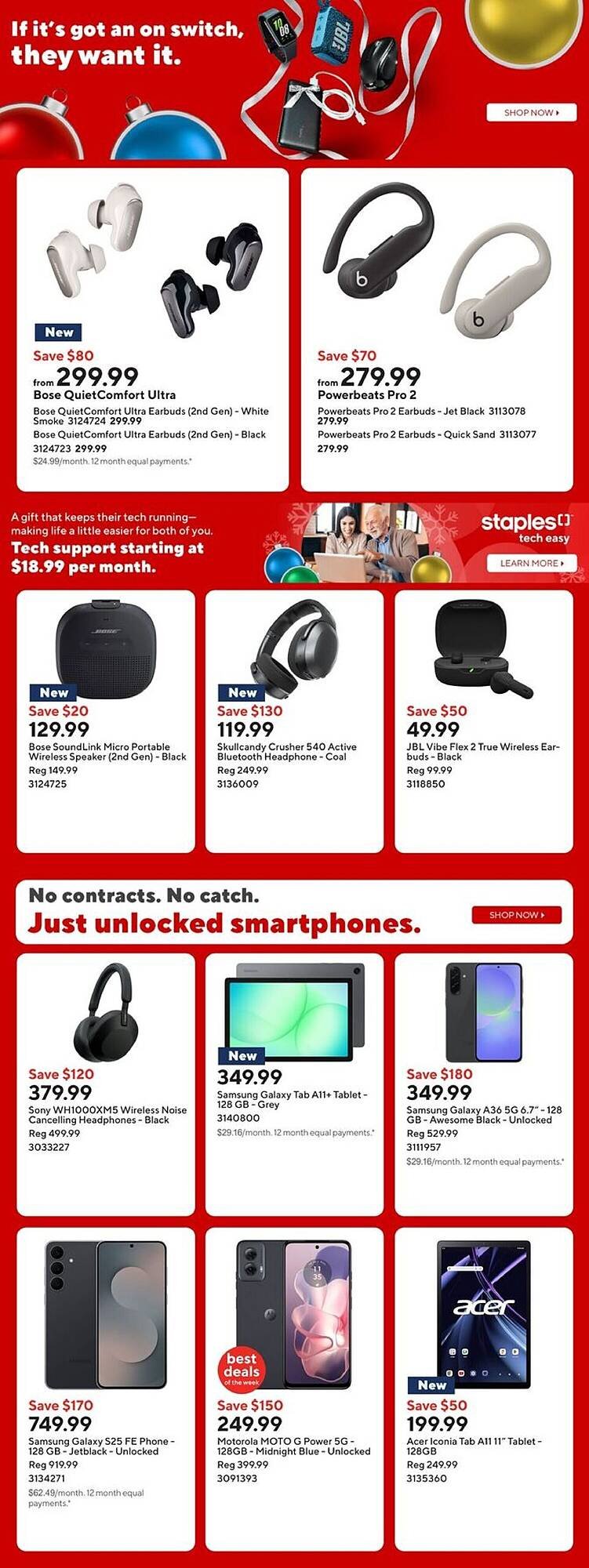 Staples flyer (2025-12-05 - 2025-12-25) | 6