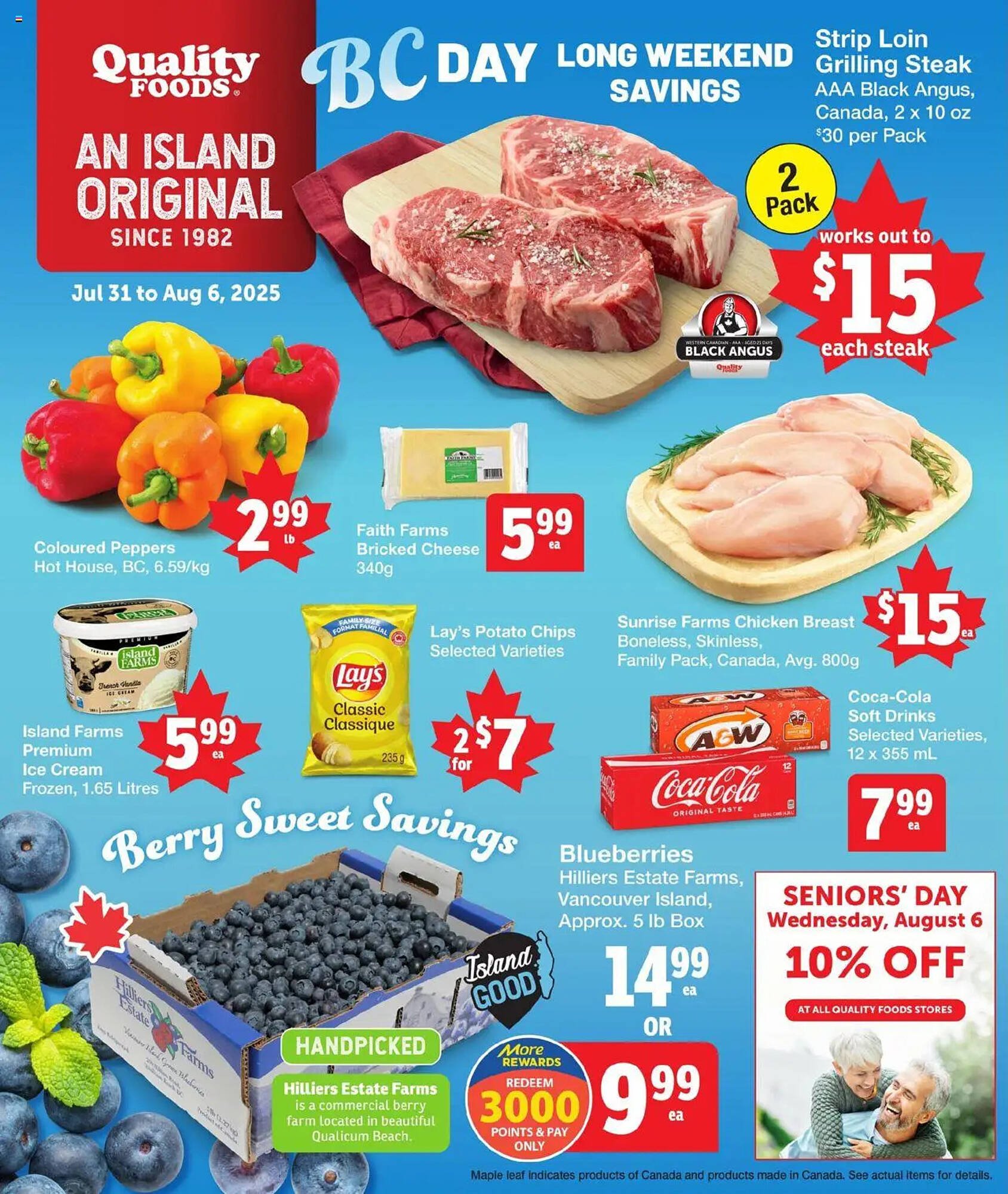 Quality Foods flyer (2025-07-31 - 2025-08-07) | 1