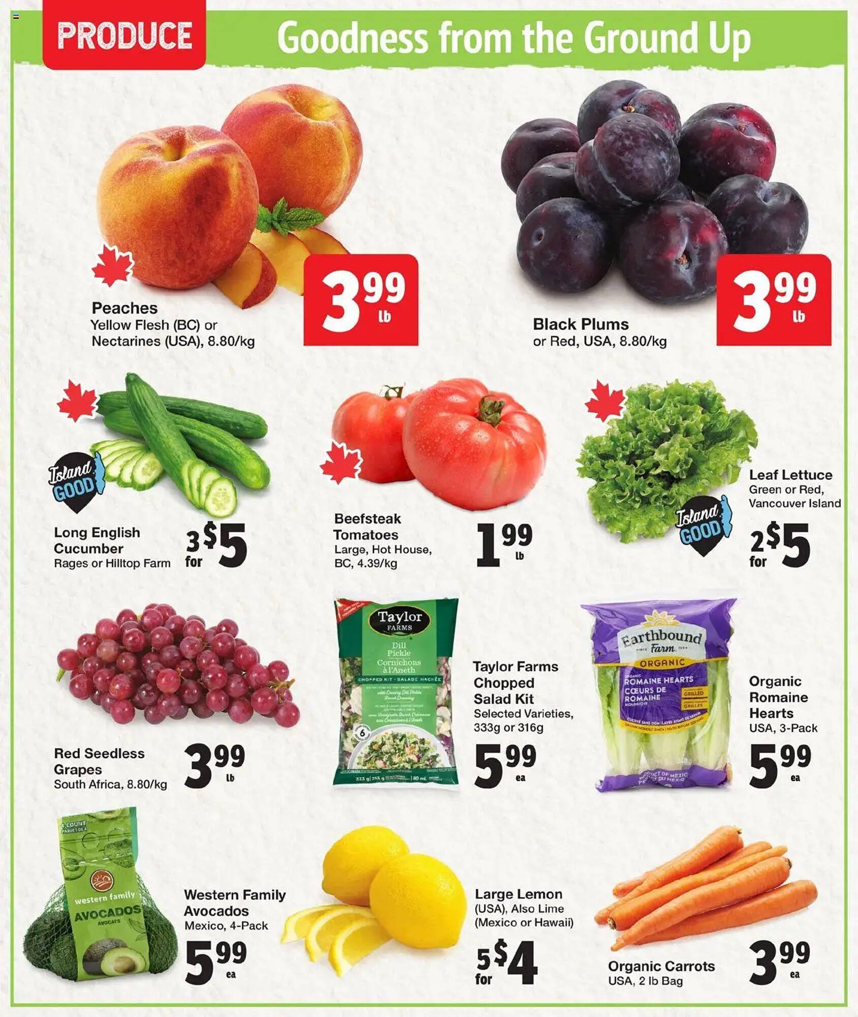 Quality Foods flyer