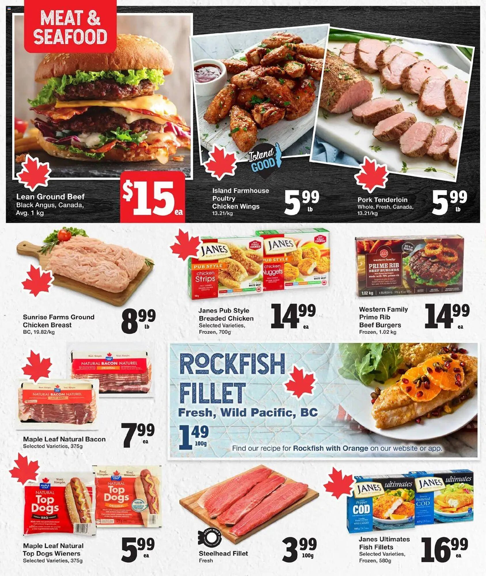 Quality Foods flyer