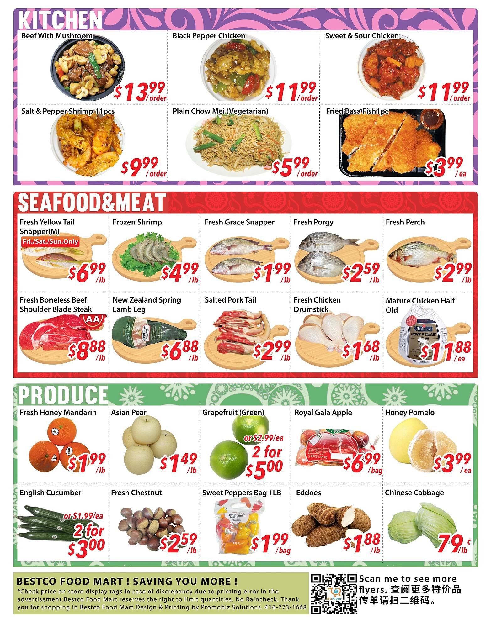 Bestco Food Mart flyer