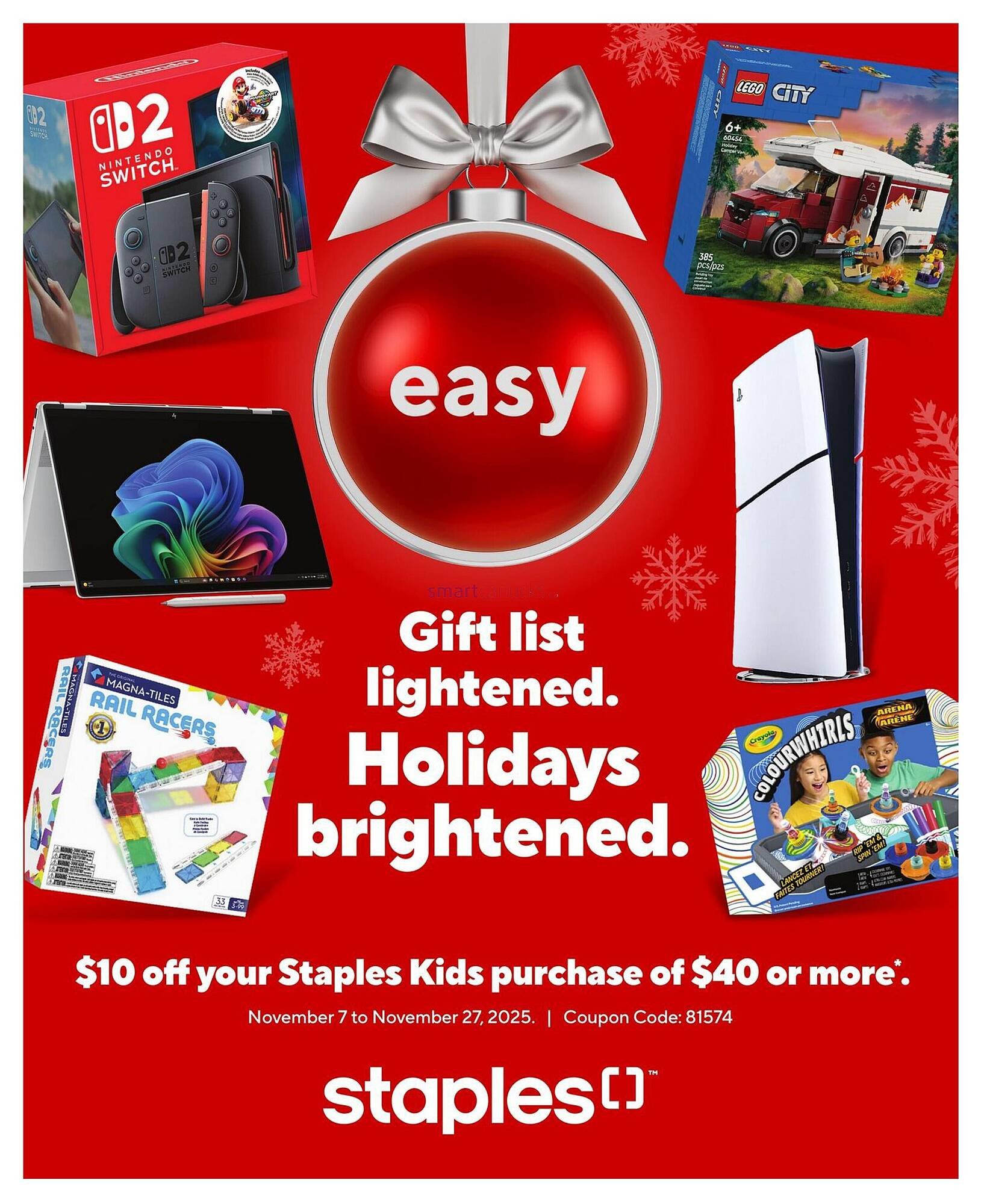 Staples flyer (2025-11-21 - 2025-11-27) | 1
