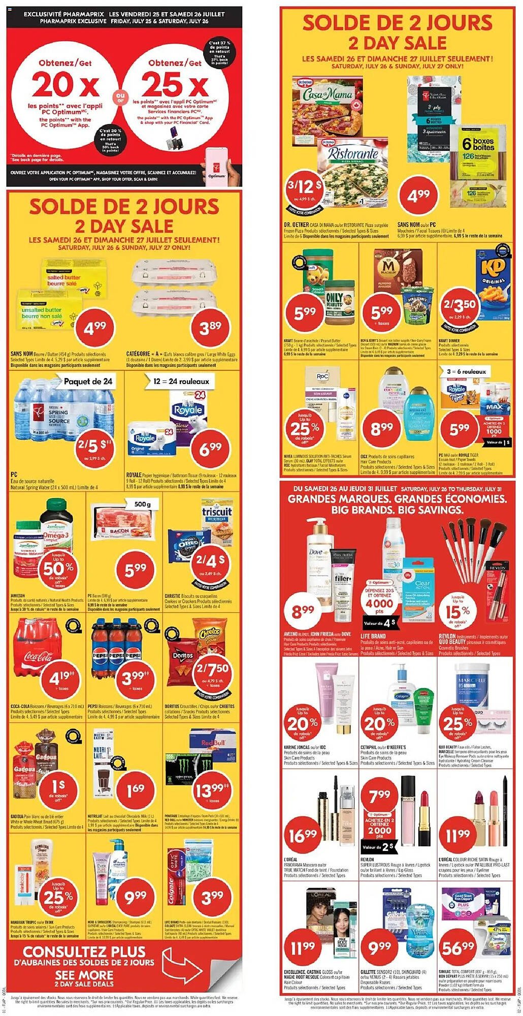 Pharmaprix flyer