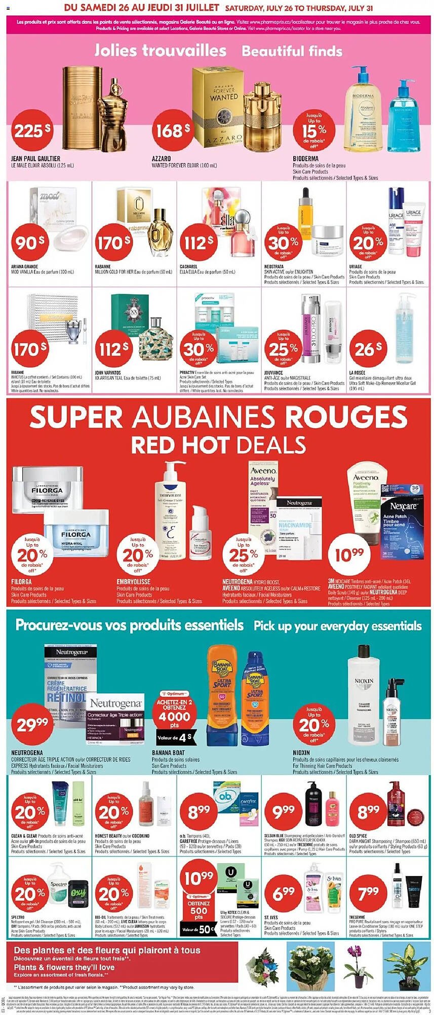 Pharmaprix flyer