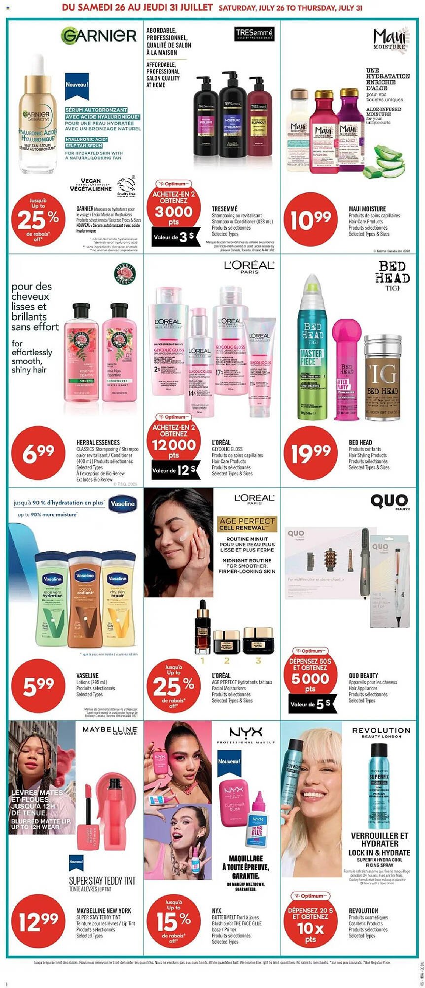 Pharmaprix flyer
