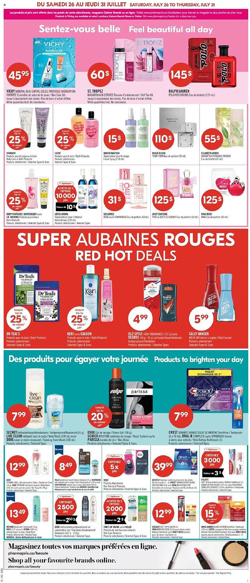Pharmaprix flyer