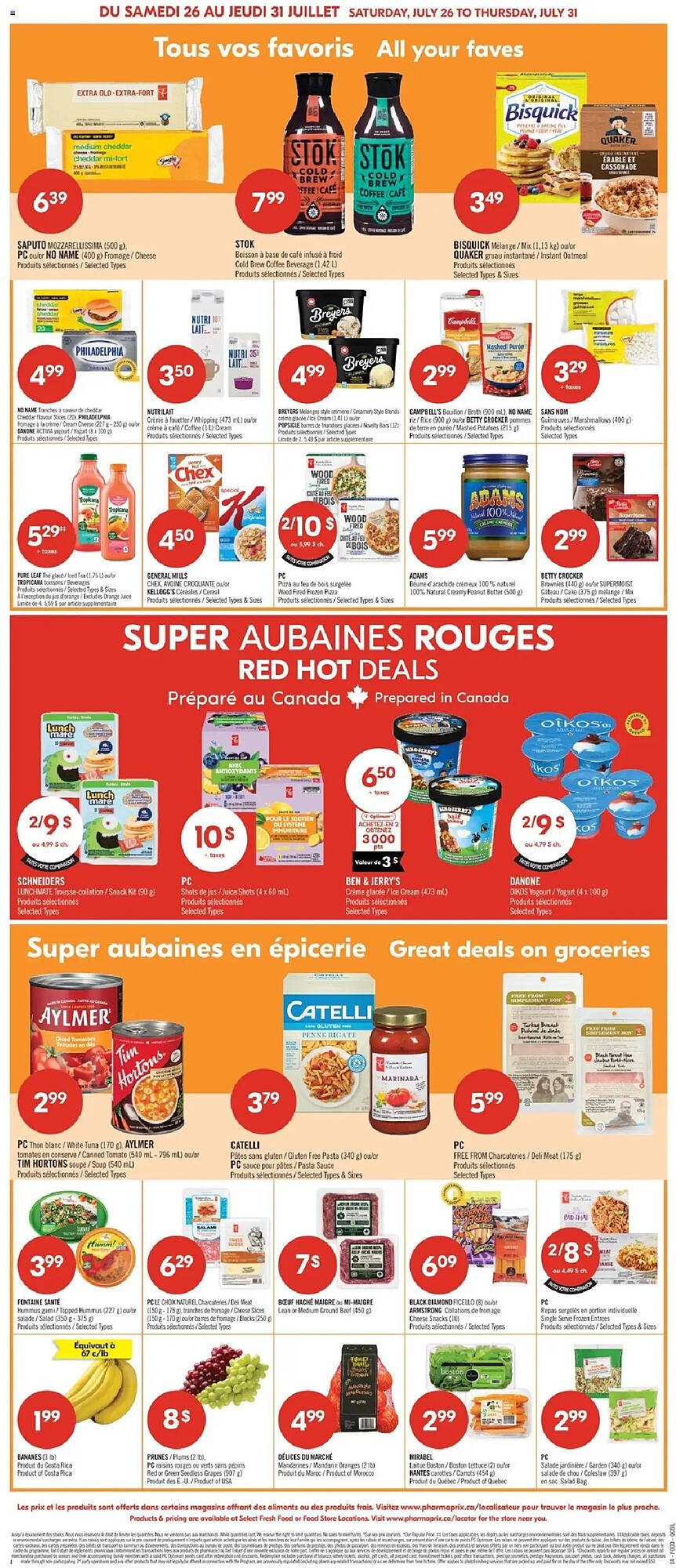 Pharmaprix flyer