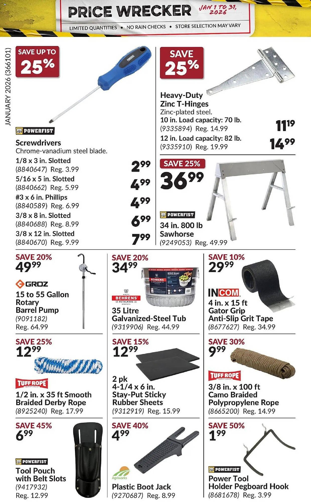 Princess Auto flyer (2026-01-01 - 2026-02-01) | 20