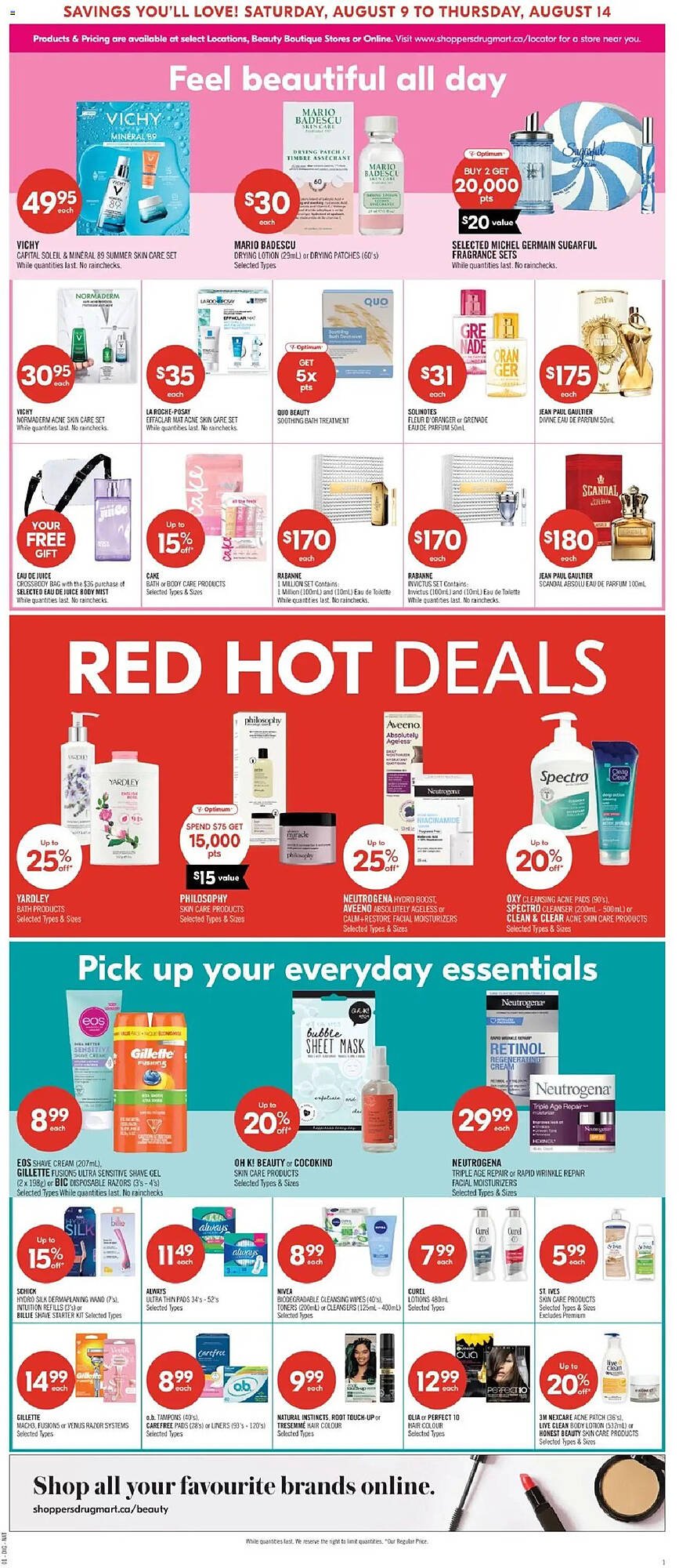 Shoppers Drug Mart flyer