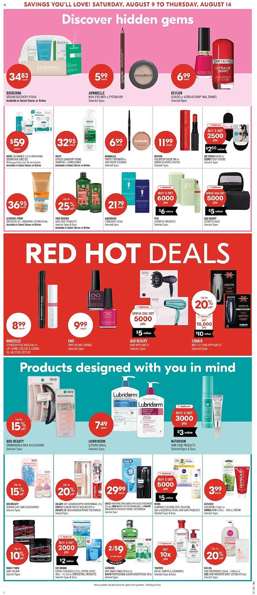 Shoppers Drug Mart flyer