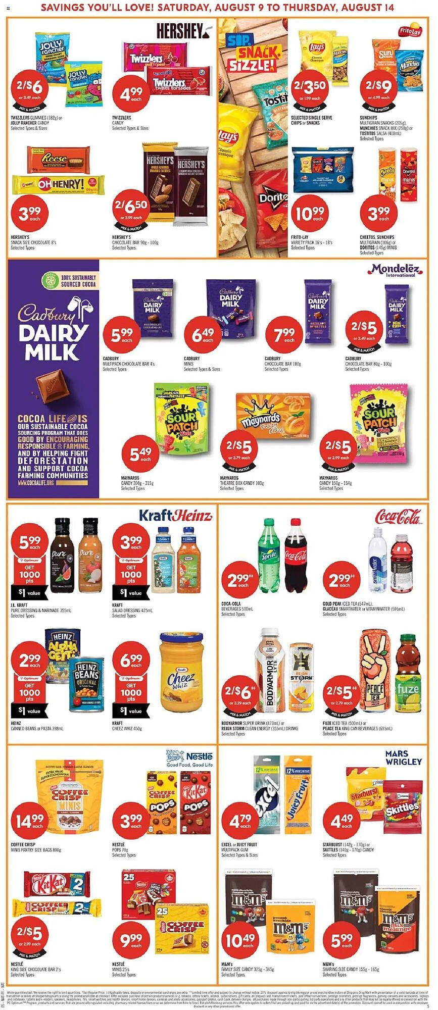 Shoppers Drug Mart flyer