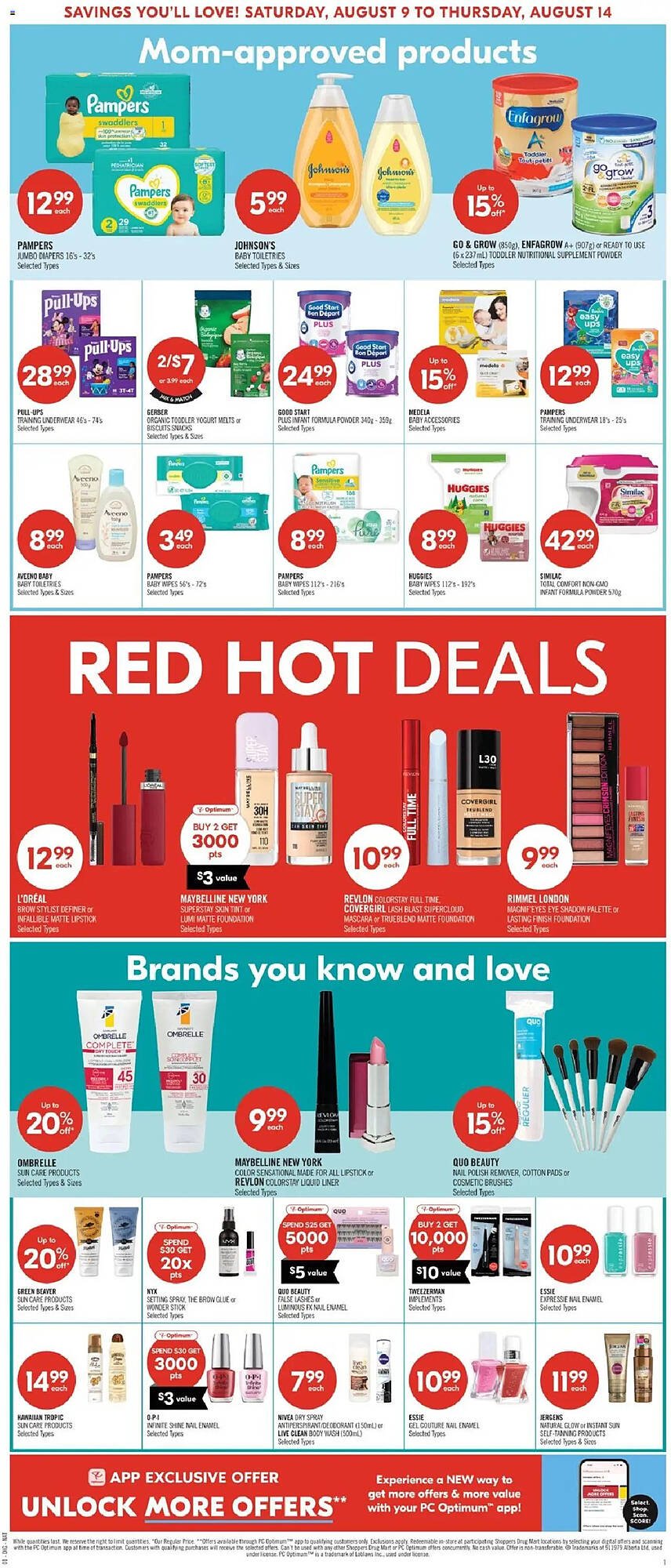 Shoppers Drug Mart flyer