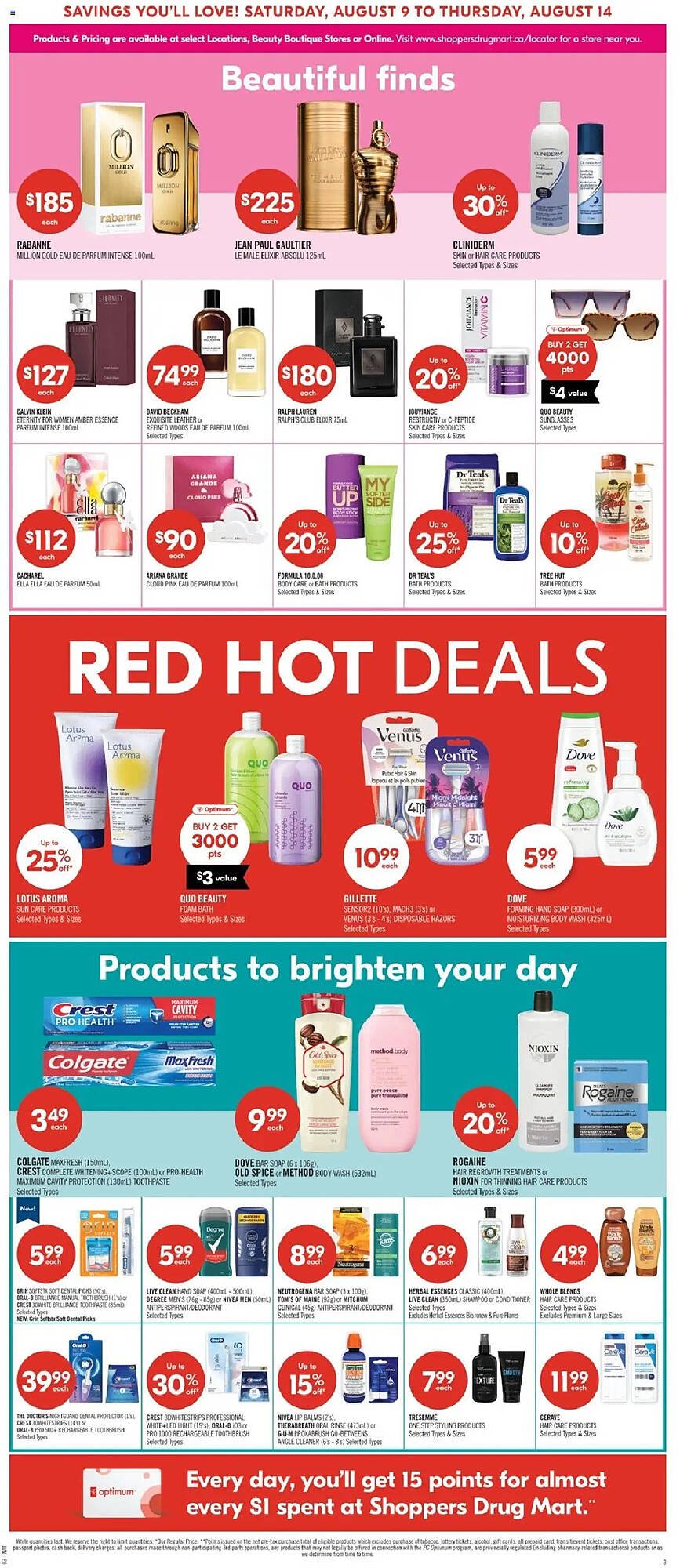 Shoppers Drug Mart flyer