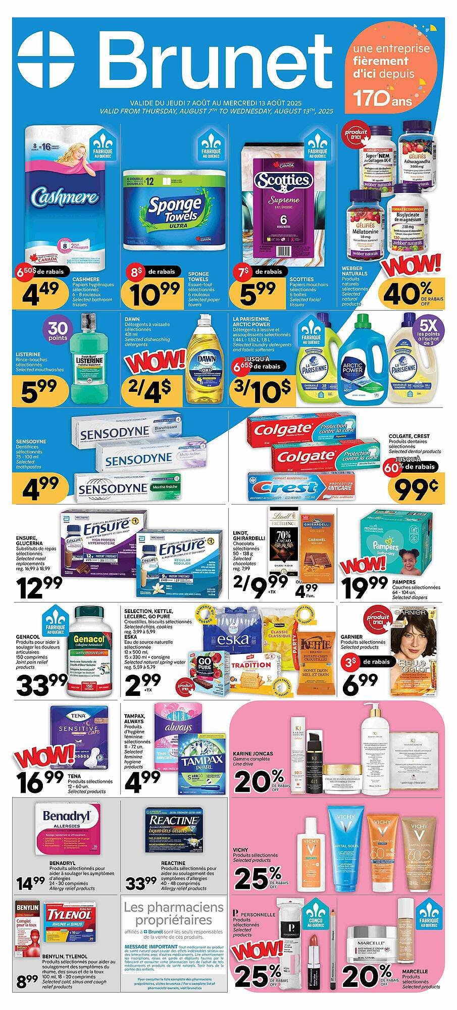 Brunet flyer (2025-08-08 - 2025-08-29) | 1