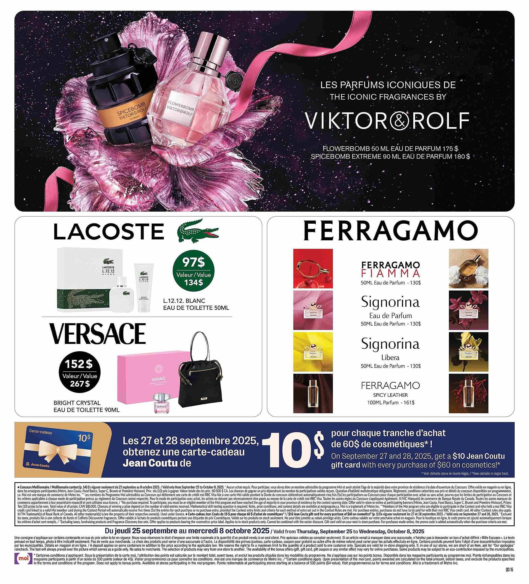 Jean Coutu flyer