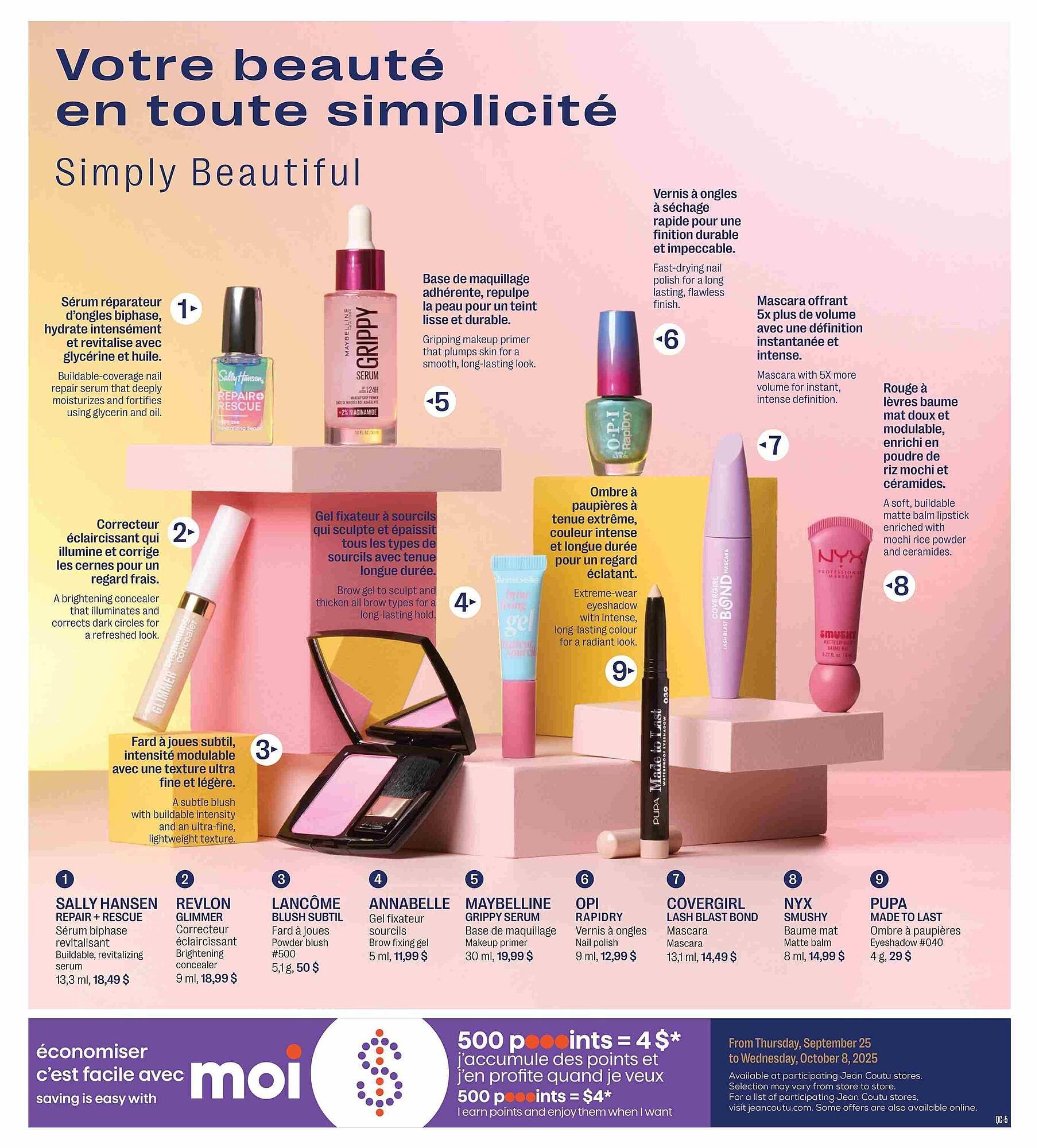 Jean Coutu flyer