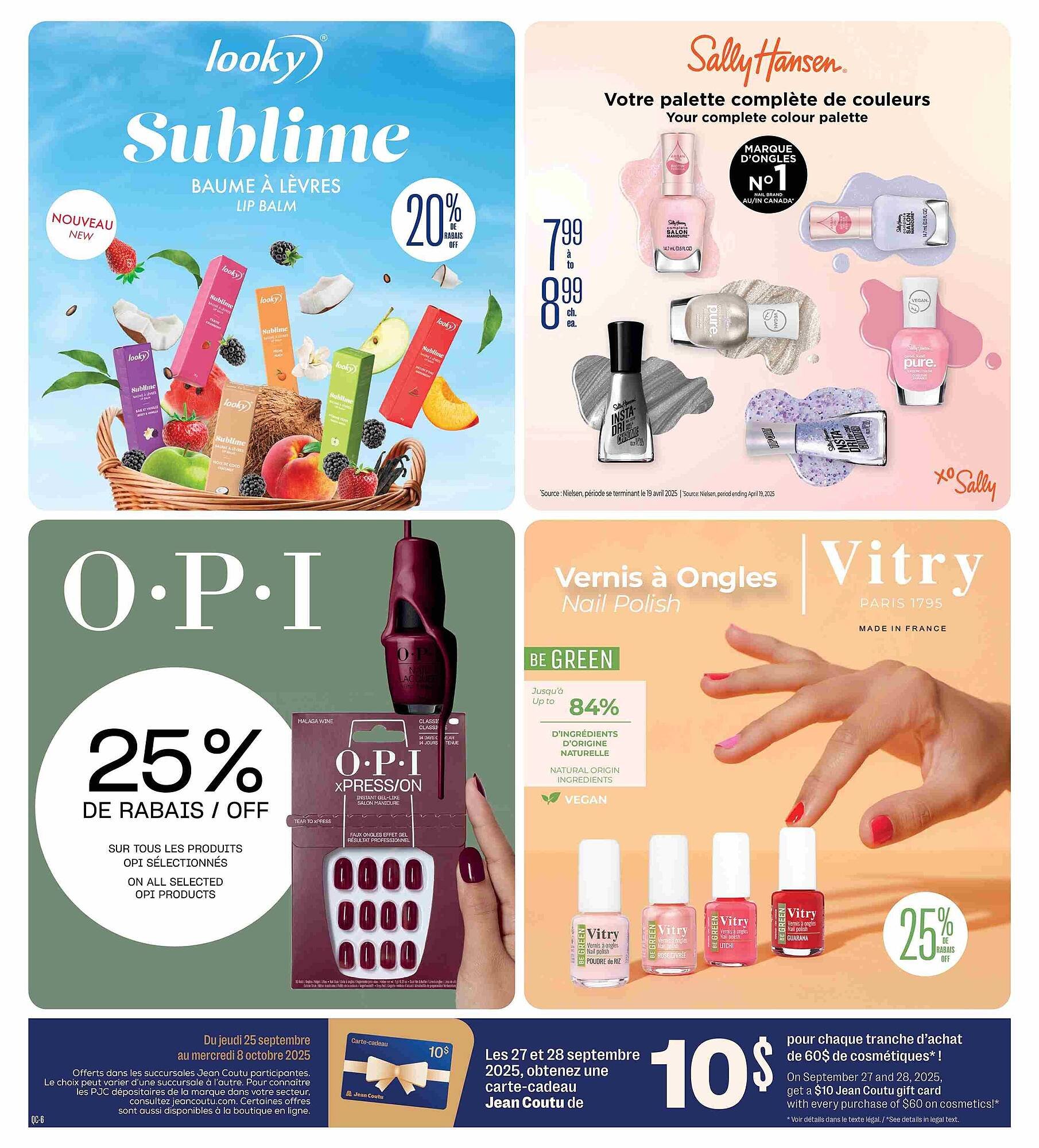 Jean Coutu flyer