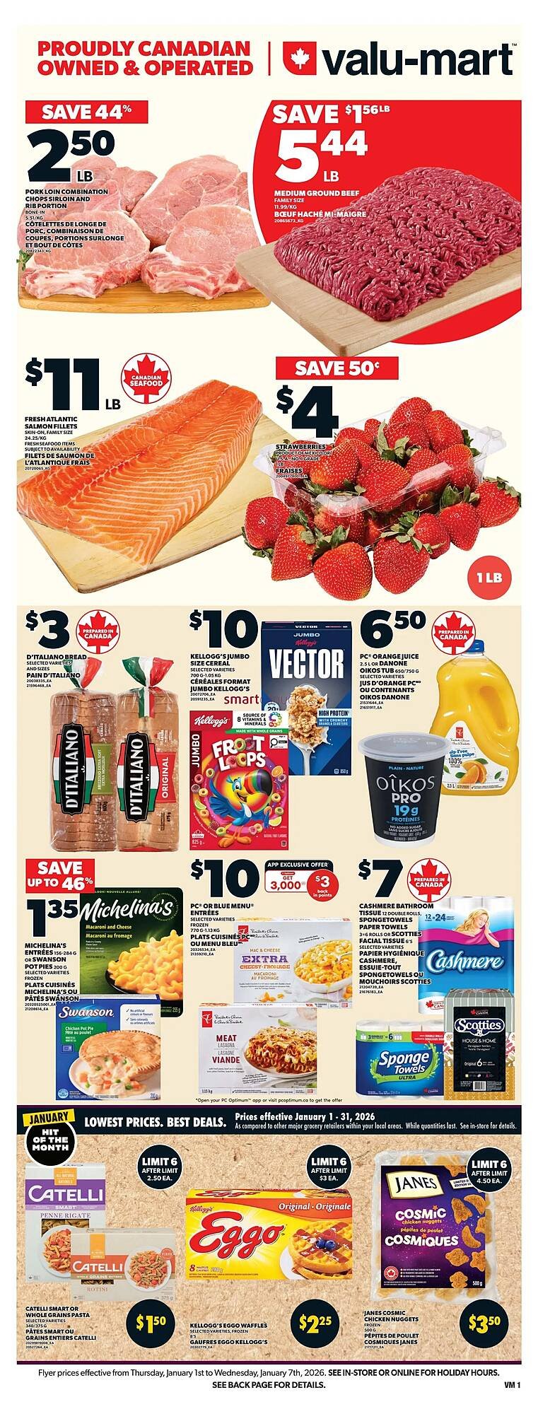 Valu-mart flyer (2026-01-01 - 2026-01-07) | 3