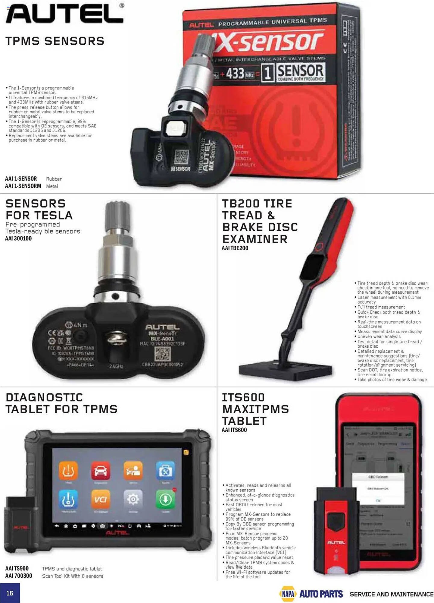 NAPA Auto Parts flyer