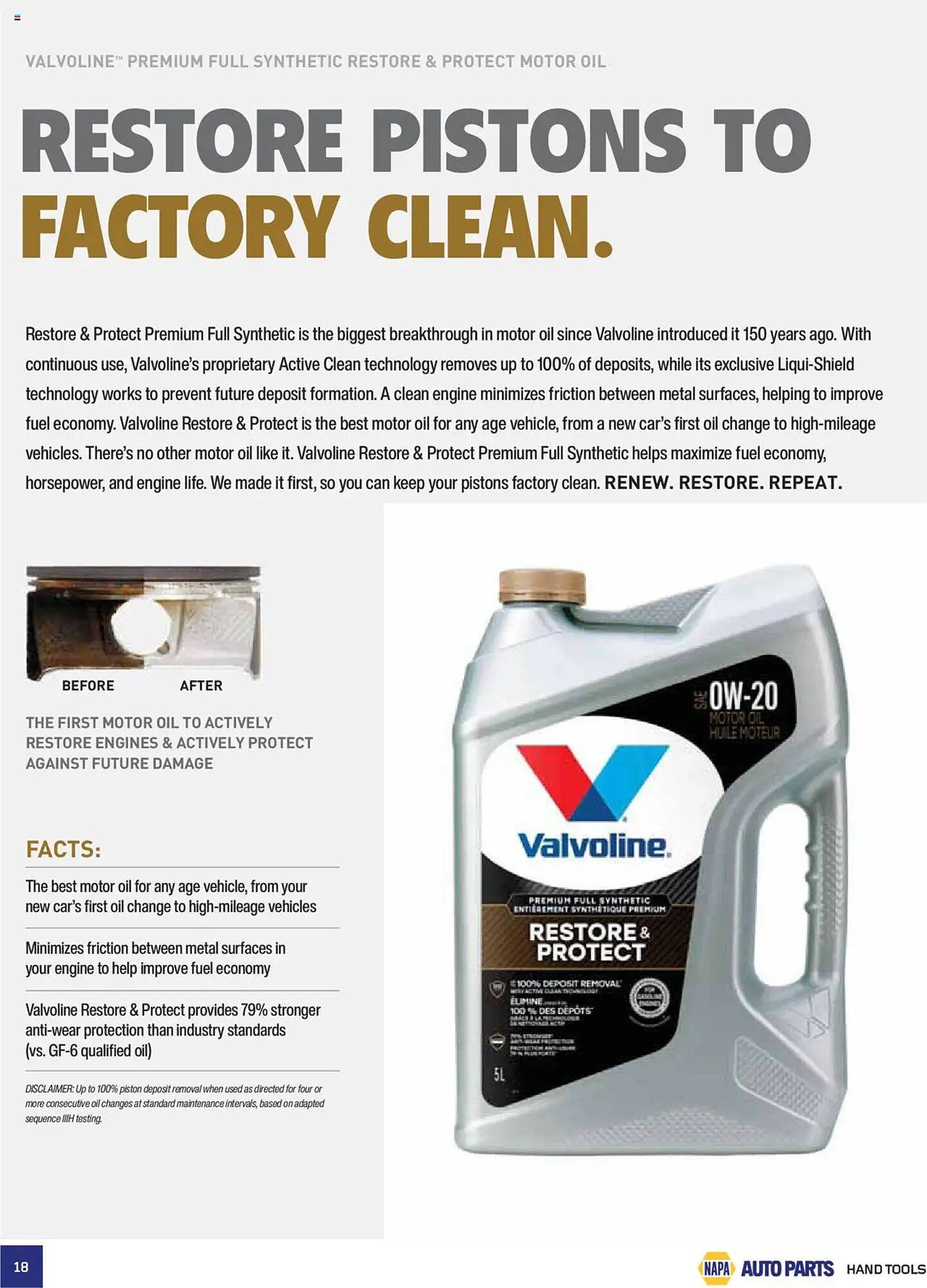 NAPA Auto Parts flyer
