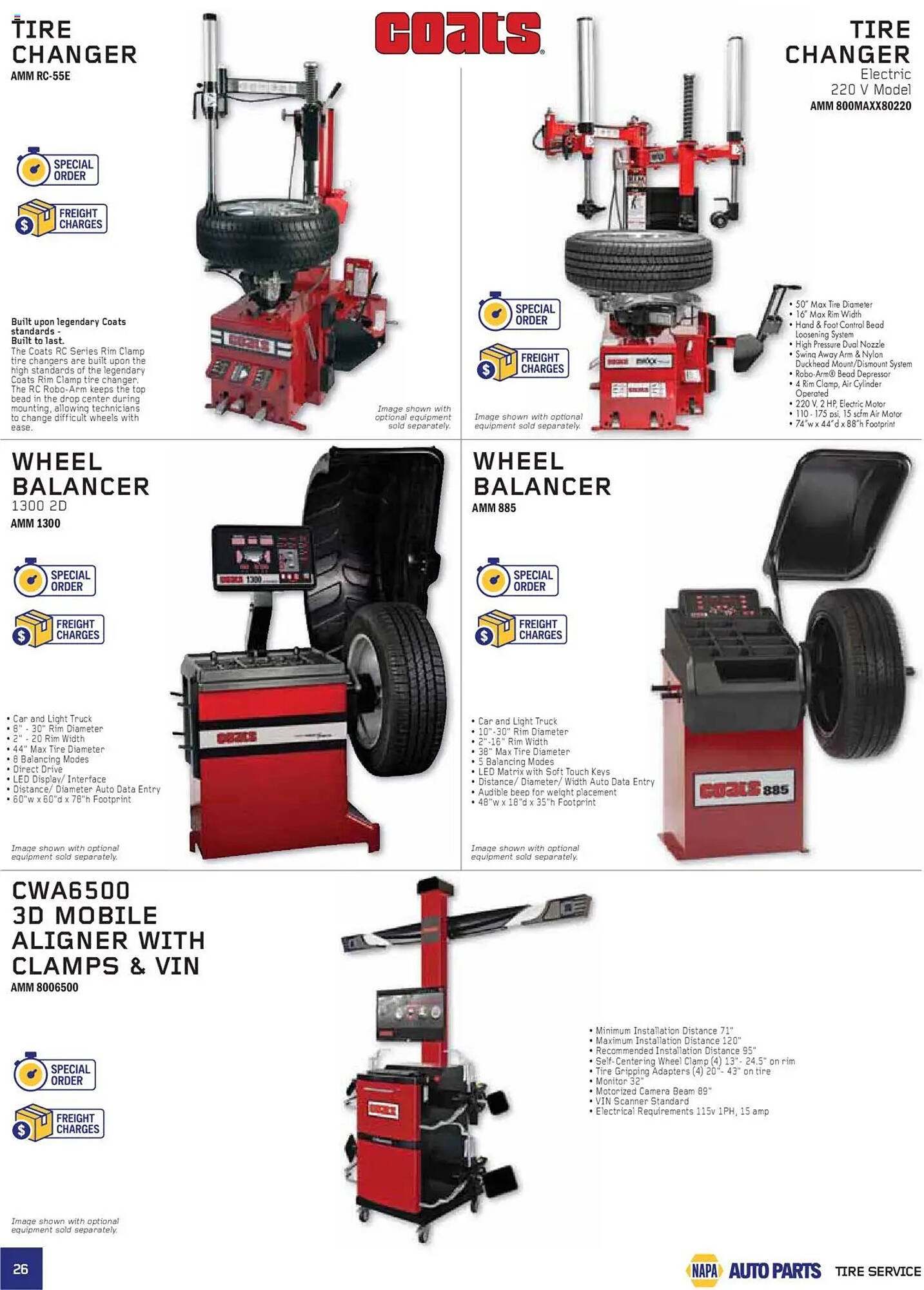 NAPA Auto Parts flyer