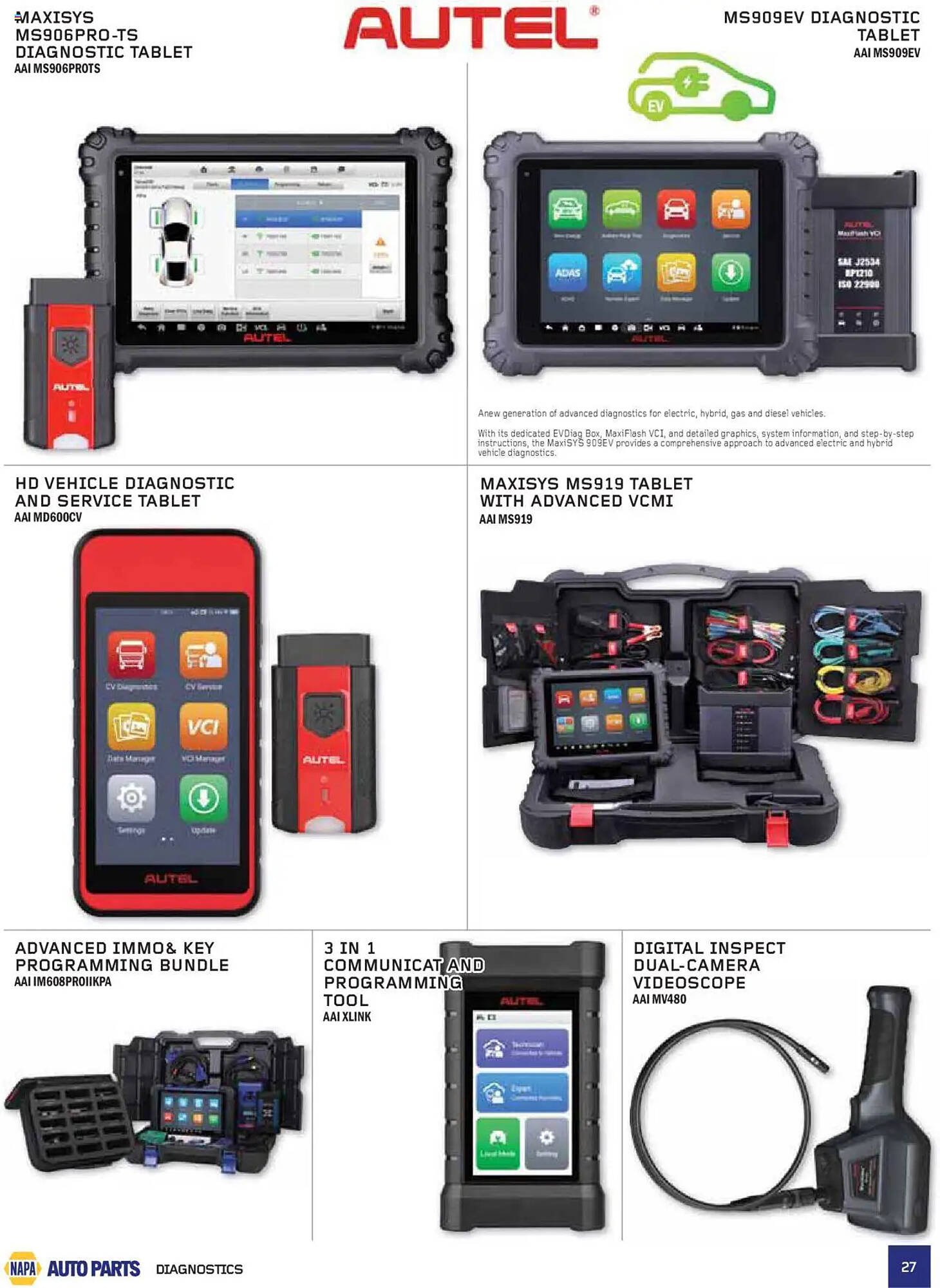NAPA Auto Parts flyer