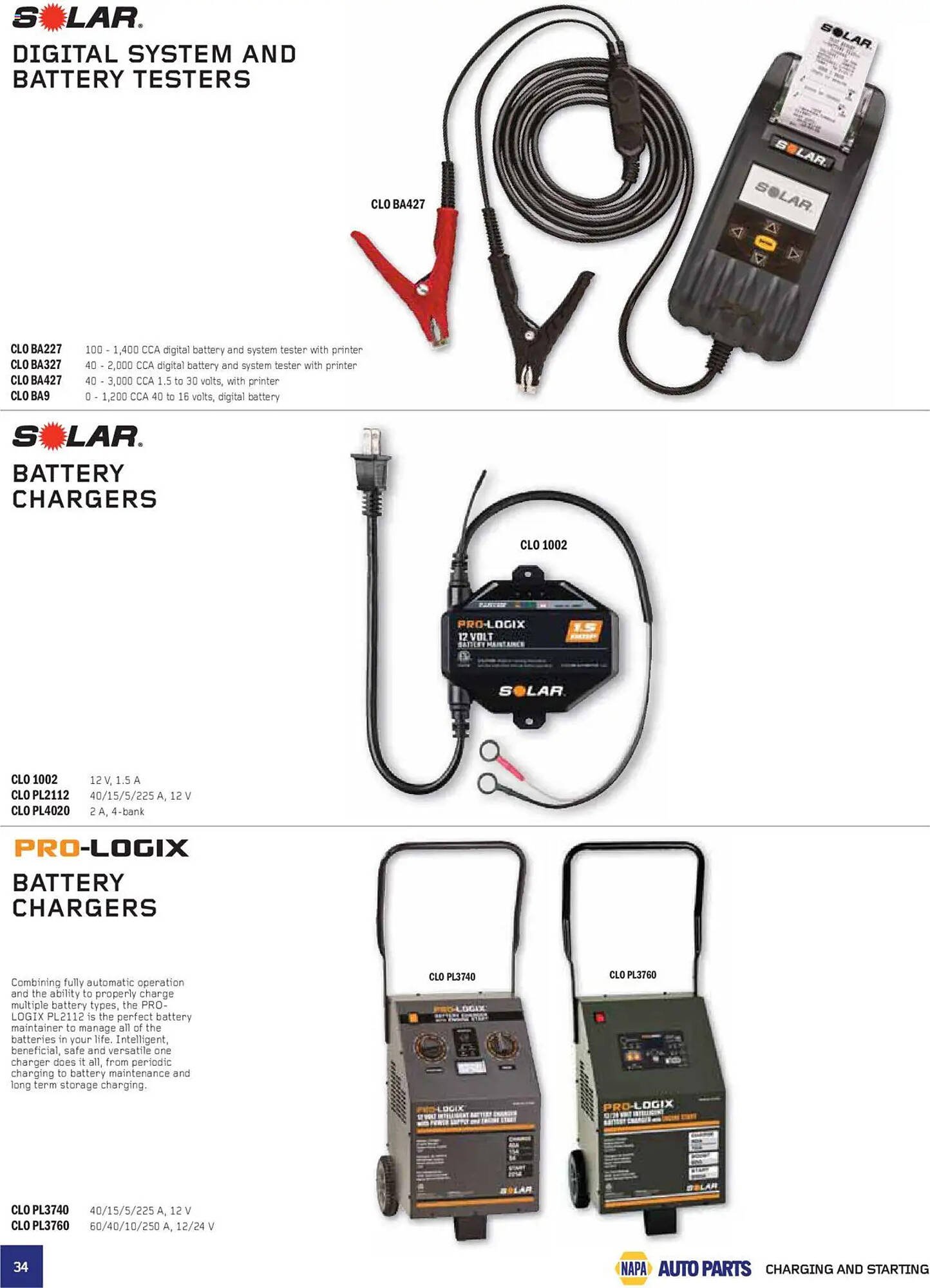 NAPA Auto Parts flyer