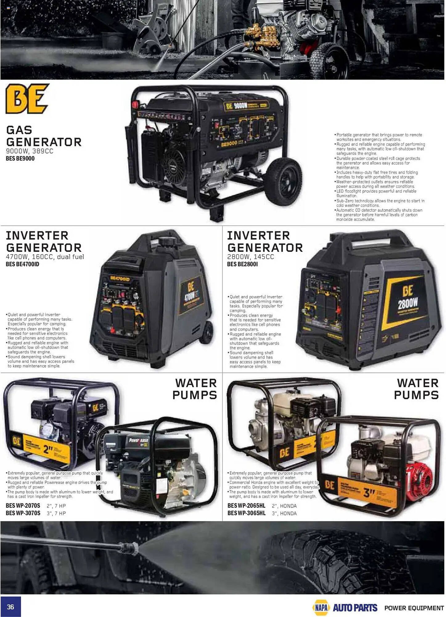 NAPA Auto Parts flyer
