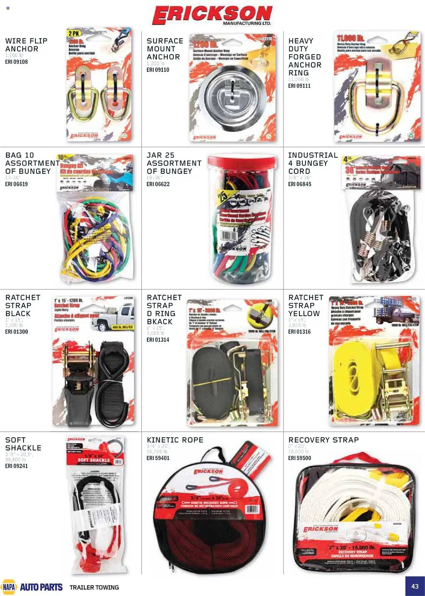 NAPA Auto Parts flyer