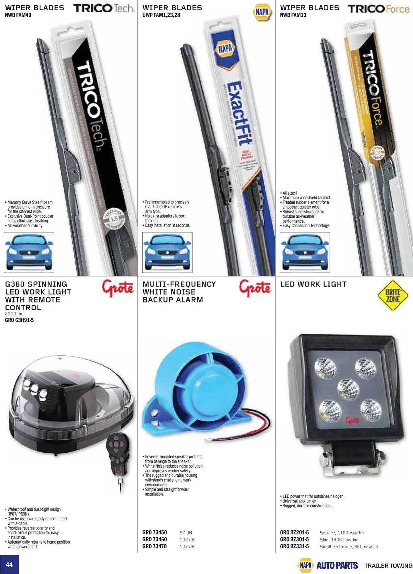 NAPA Auto Parts flyer