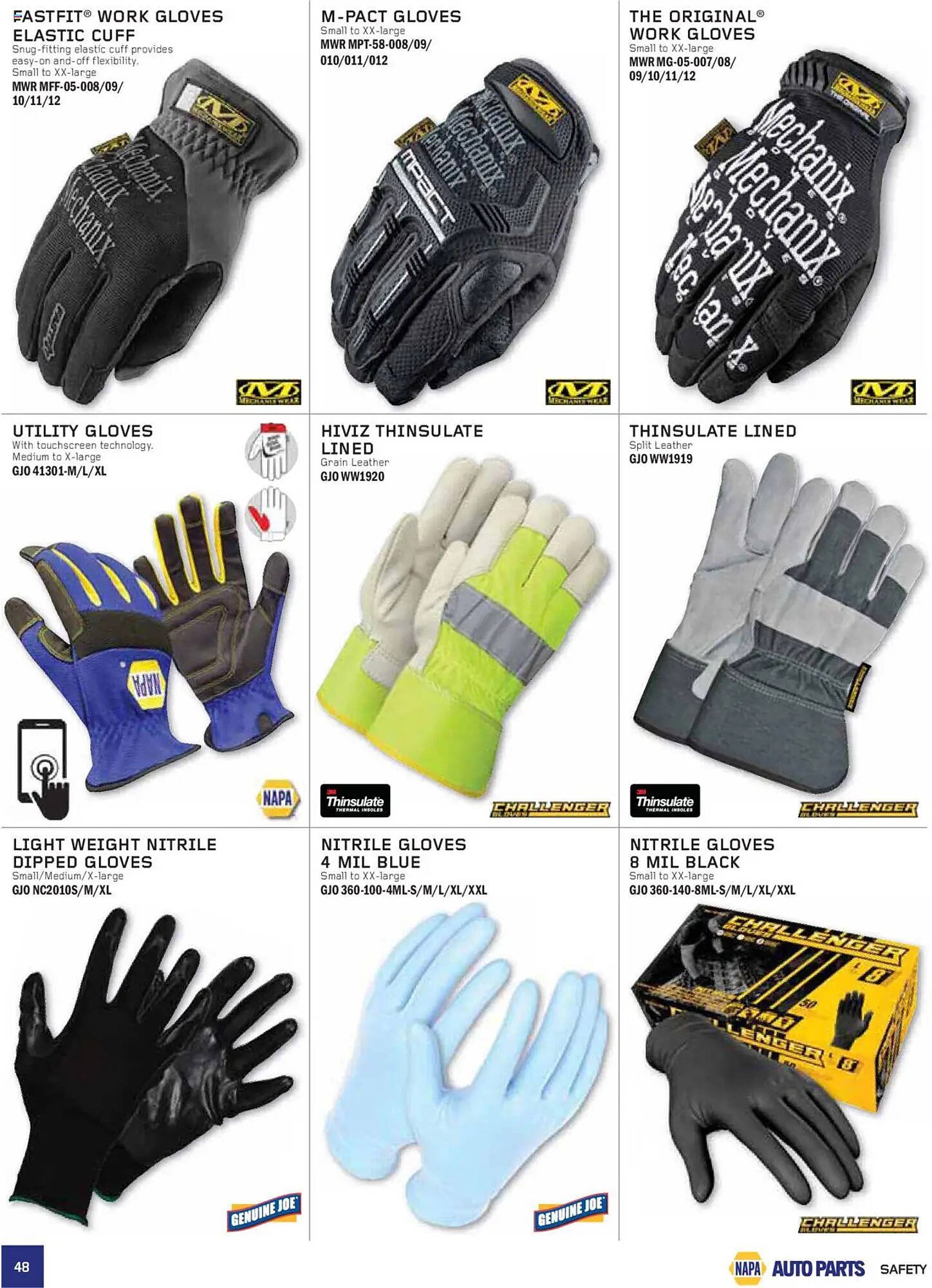 NAPA Auto Parts flyer