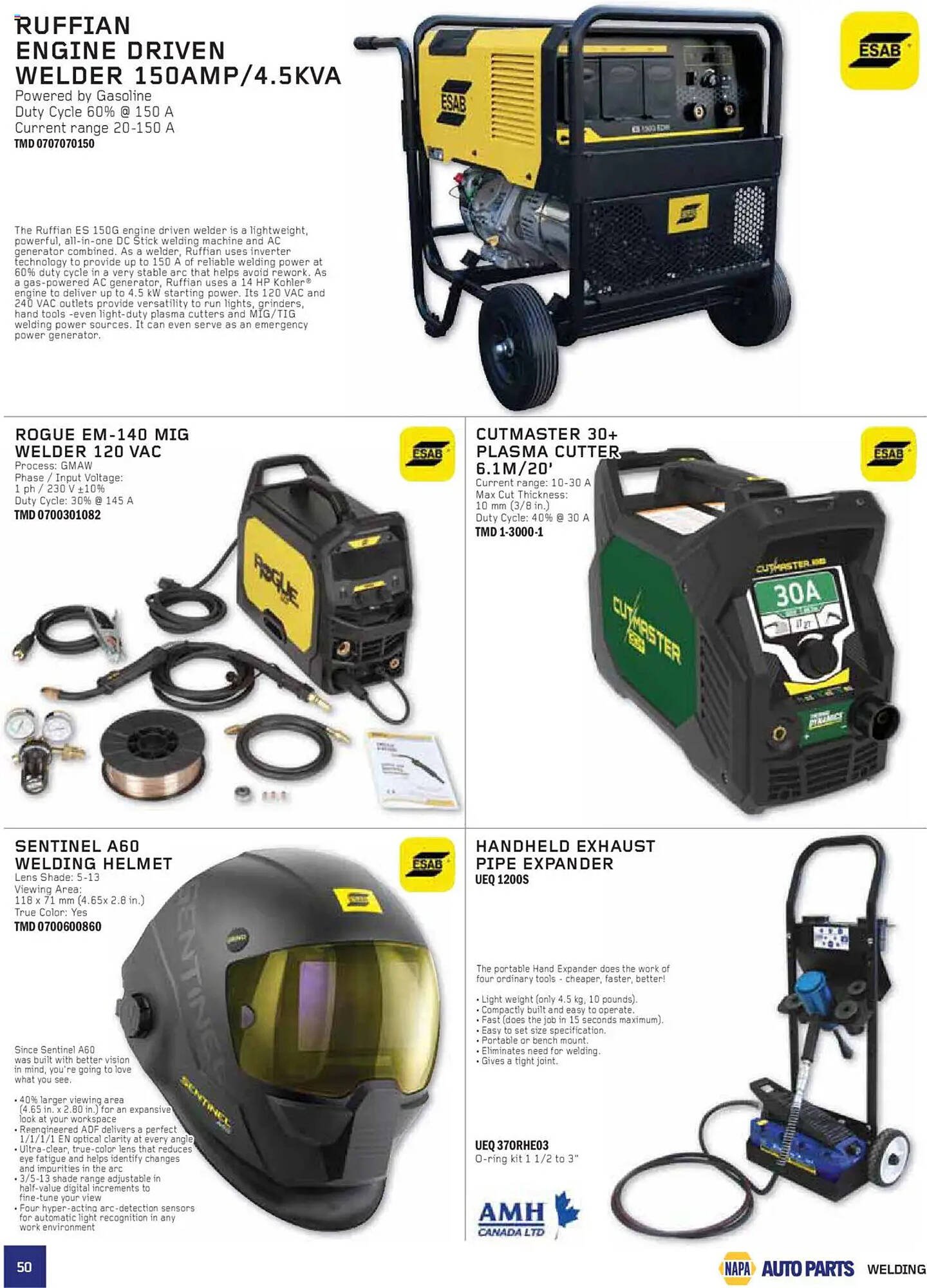 NAPA Auto Parts flyer