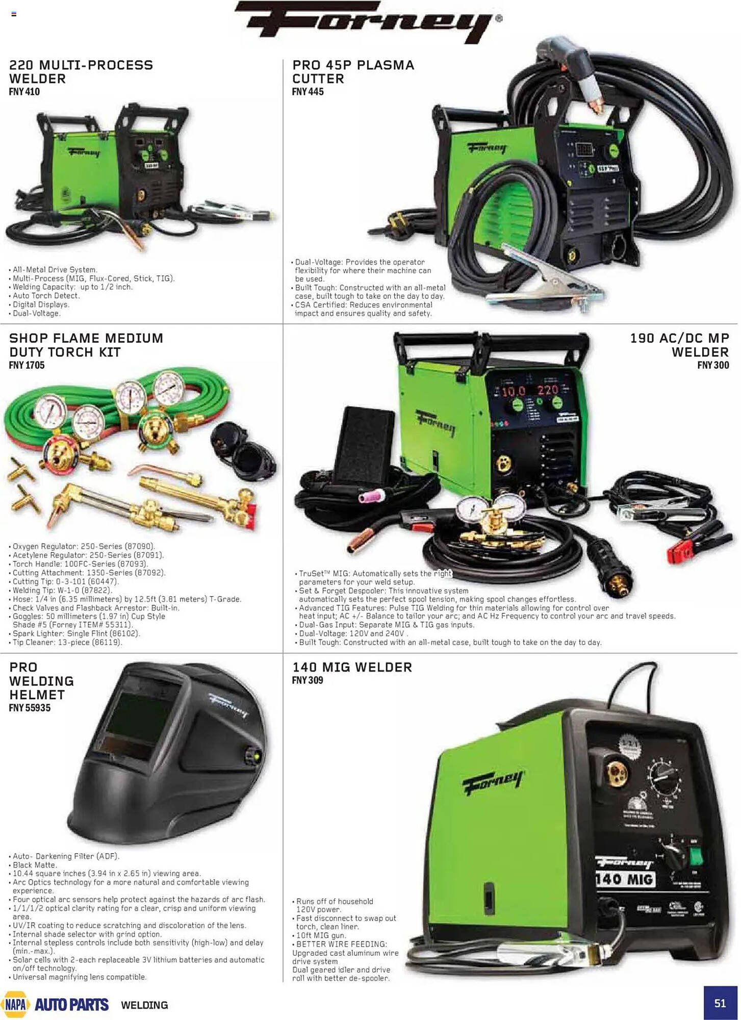 NAPA Auto Parts flyer