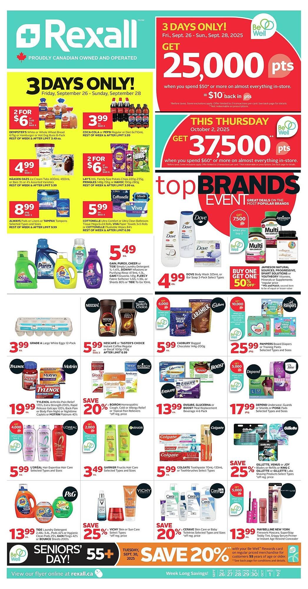 Rexall flyer (2025-09-26 - 2025-10-03) | 1