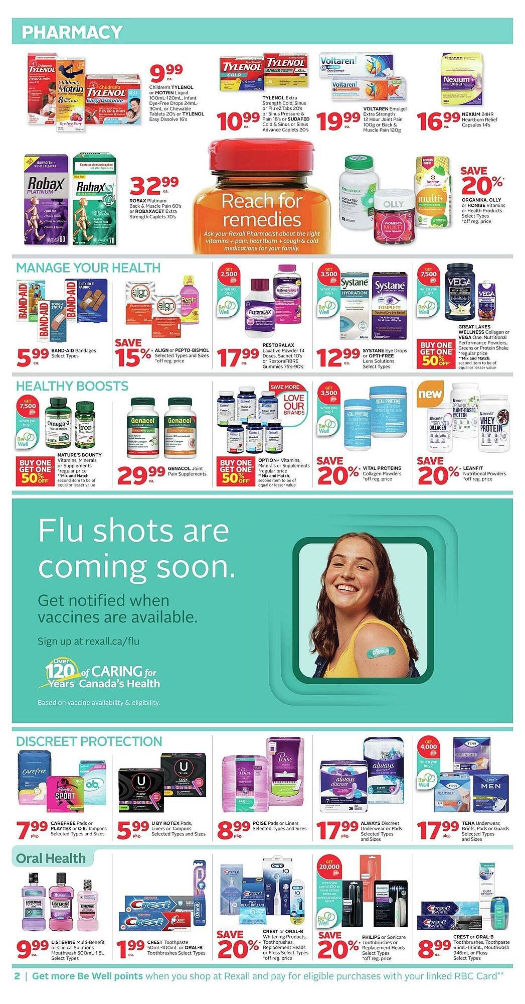 Rexall flyer