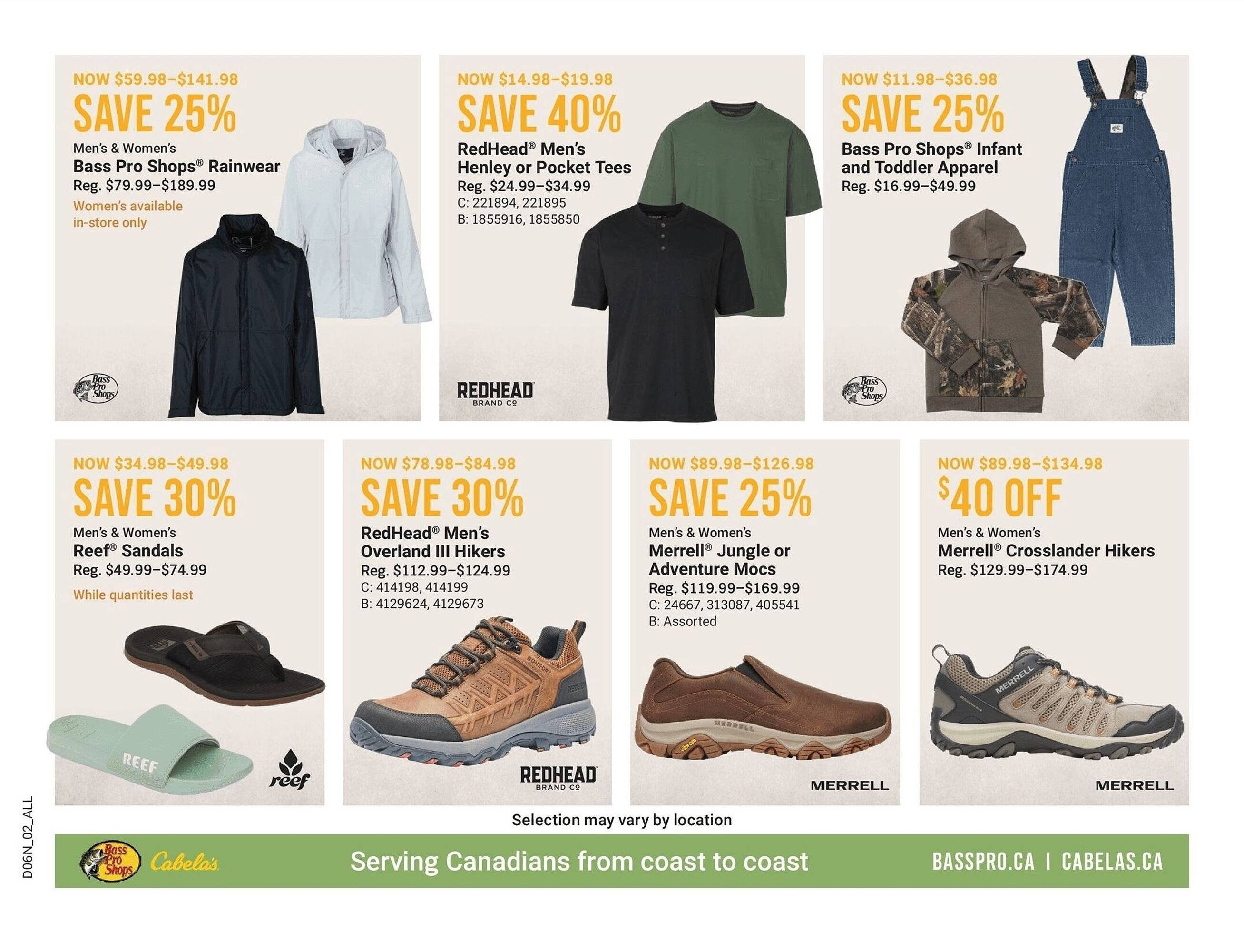 Cabela's flyer