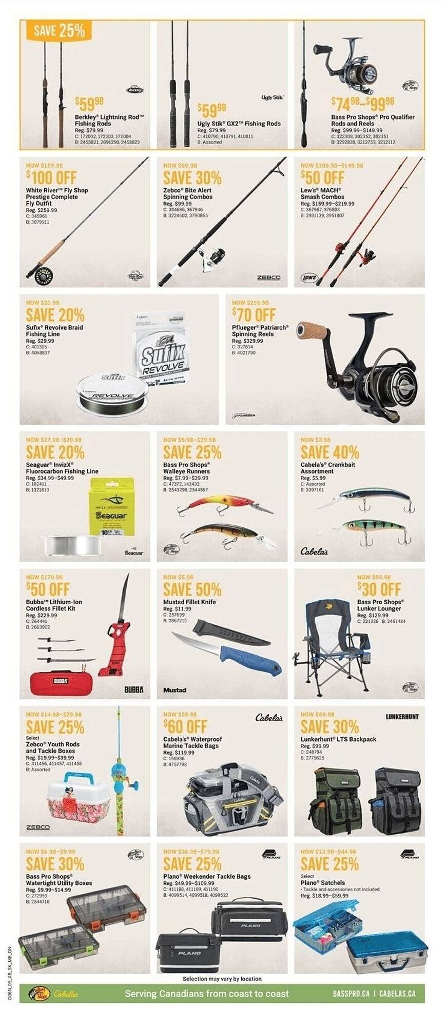 Cabela's flyer