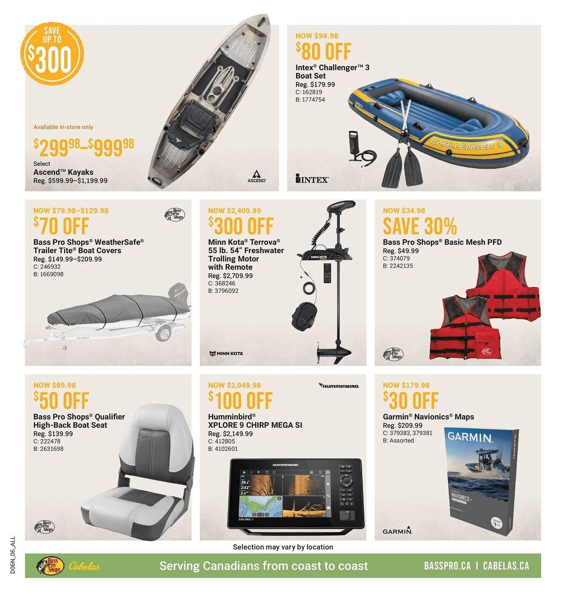 Cabela's flyer