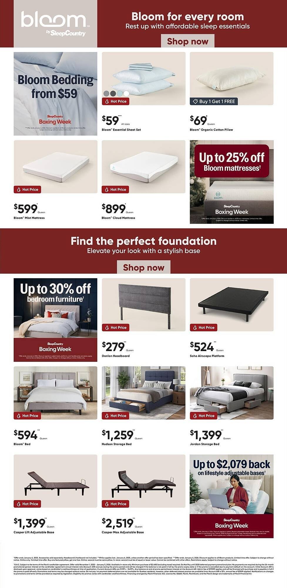 Sleep Country flyer (2025-12-23 - 2025-12-28) | 4