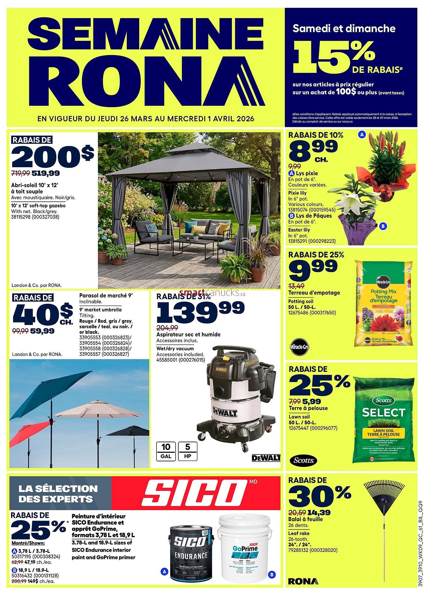 RONA flyer (2026-03-19 - 2026-04-01) | 1