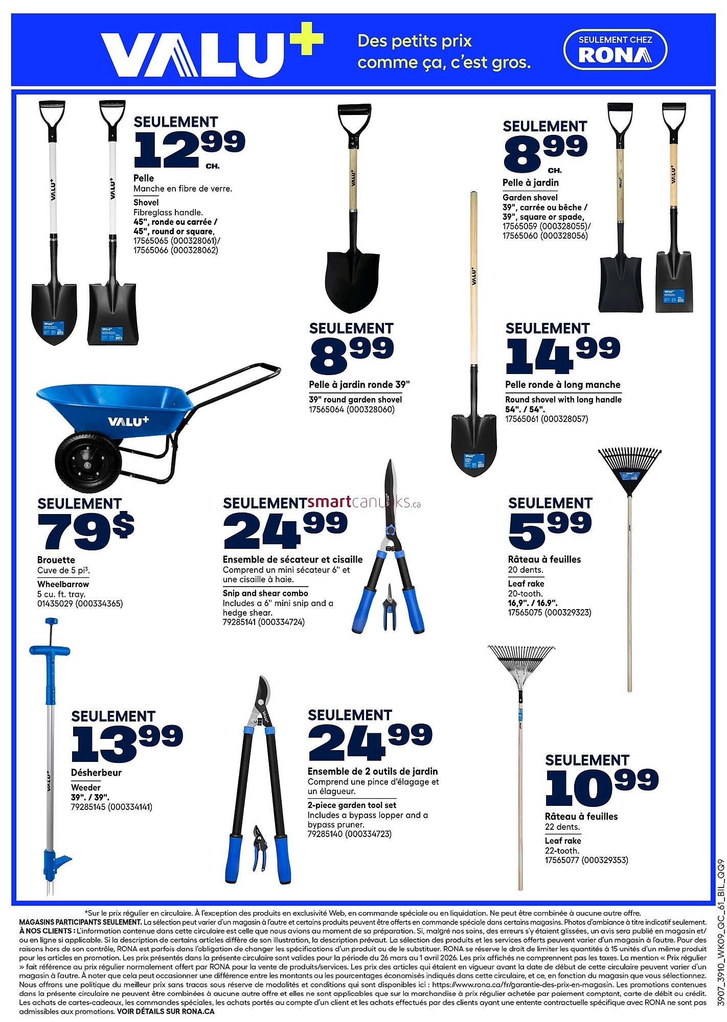 RONA flyer (2026-03-19 - 2026-04-01) | 8