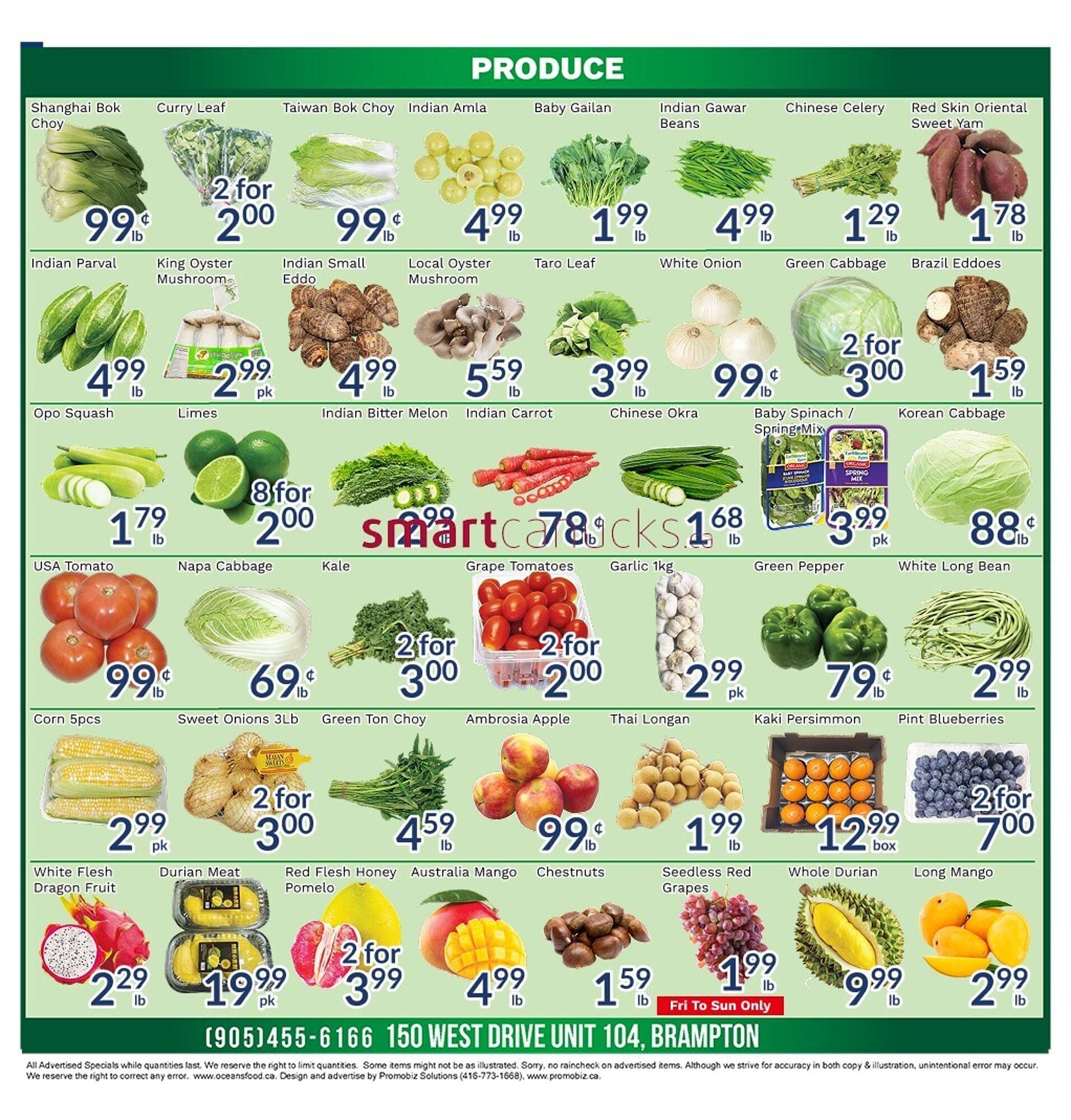 Oceans Fresh Food Market flyer